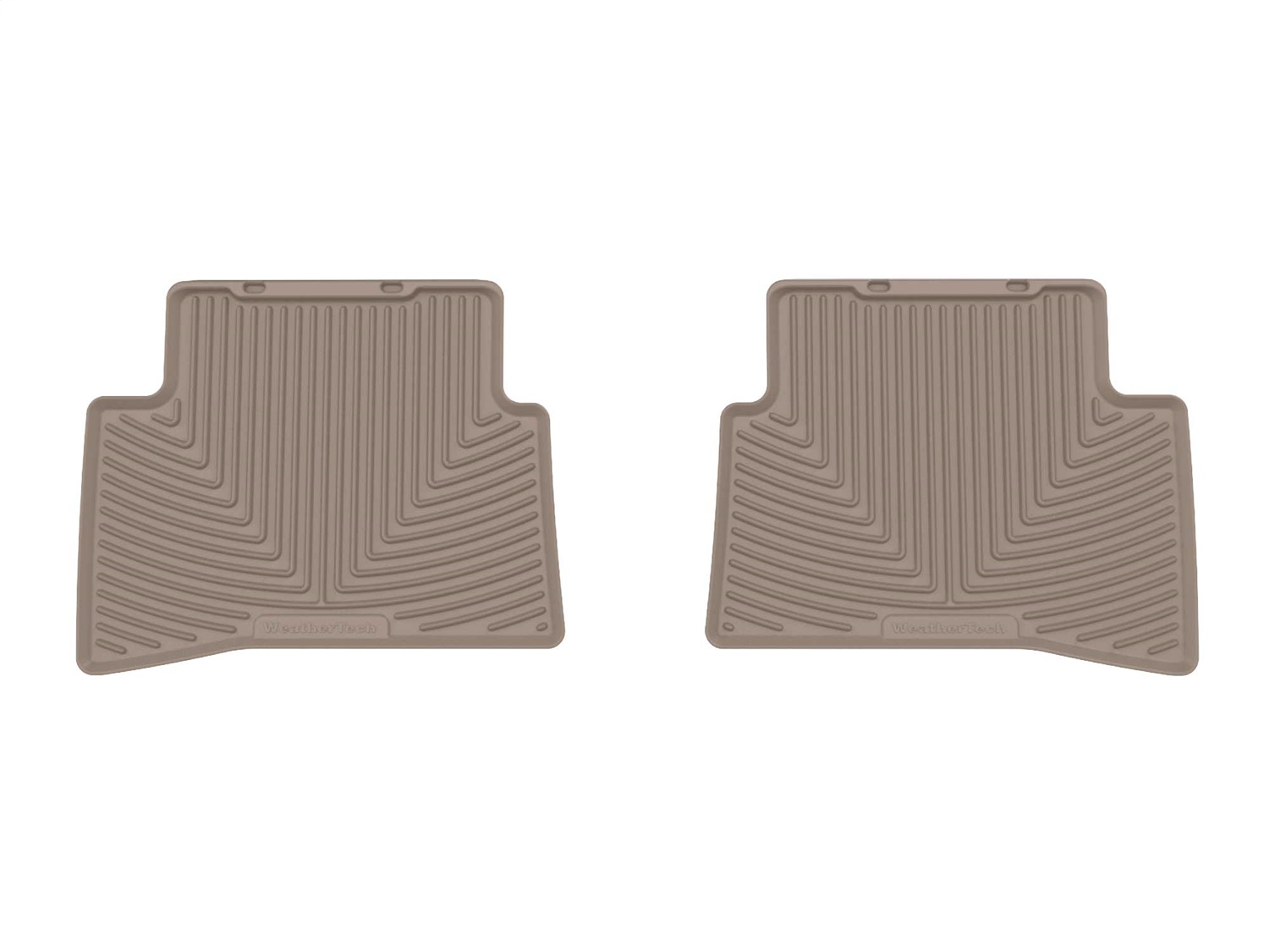WeatherTech All Weather Floor Mats; Tan; Rear W596TN thumbnail 0