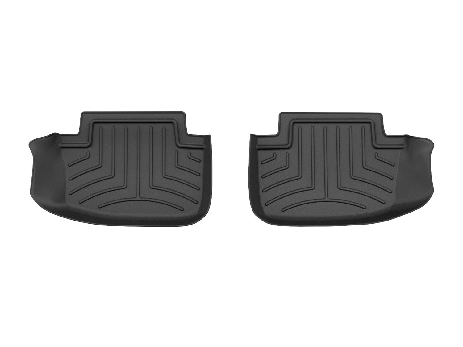 WeatherTech FloorLinerTM HP; Black; Rear 4417414IM thumbnail 0