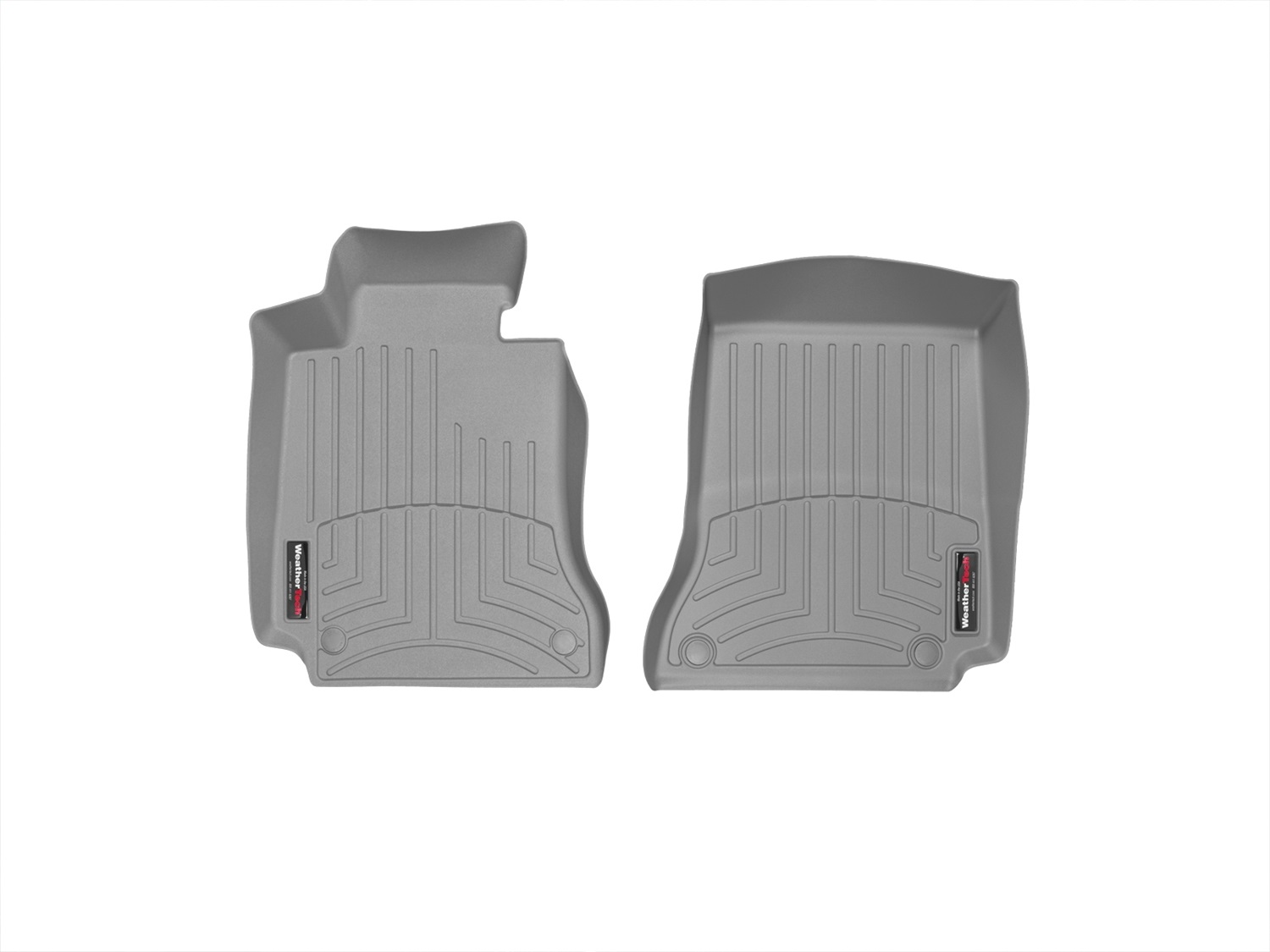 WeatherTech FloorLinerTM DigitalFit; Gray; Front 464701 thumbnail 1
