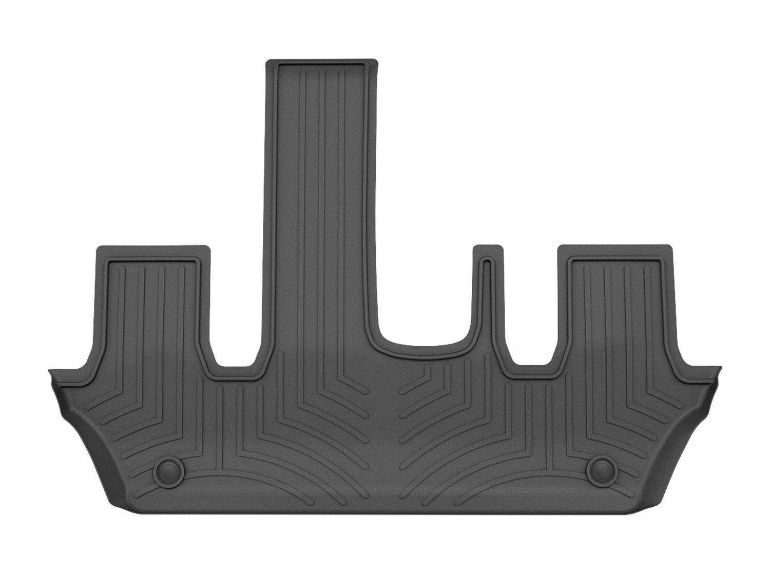 WeatherTech FloorLinerTM DigitalFit; Black; Third Row 4419053 thumbnail 0