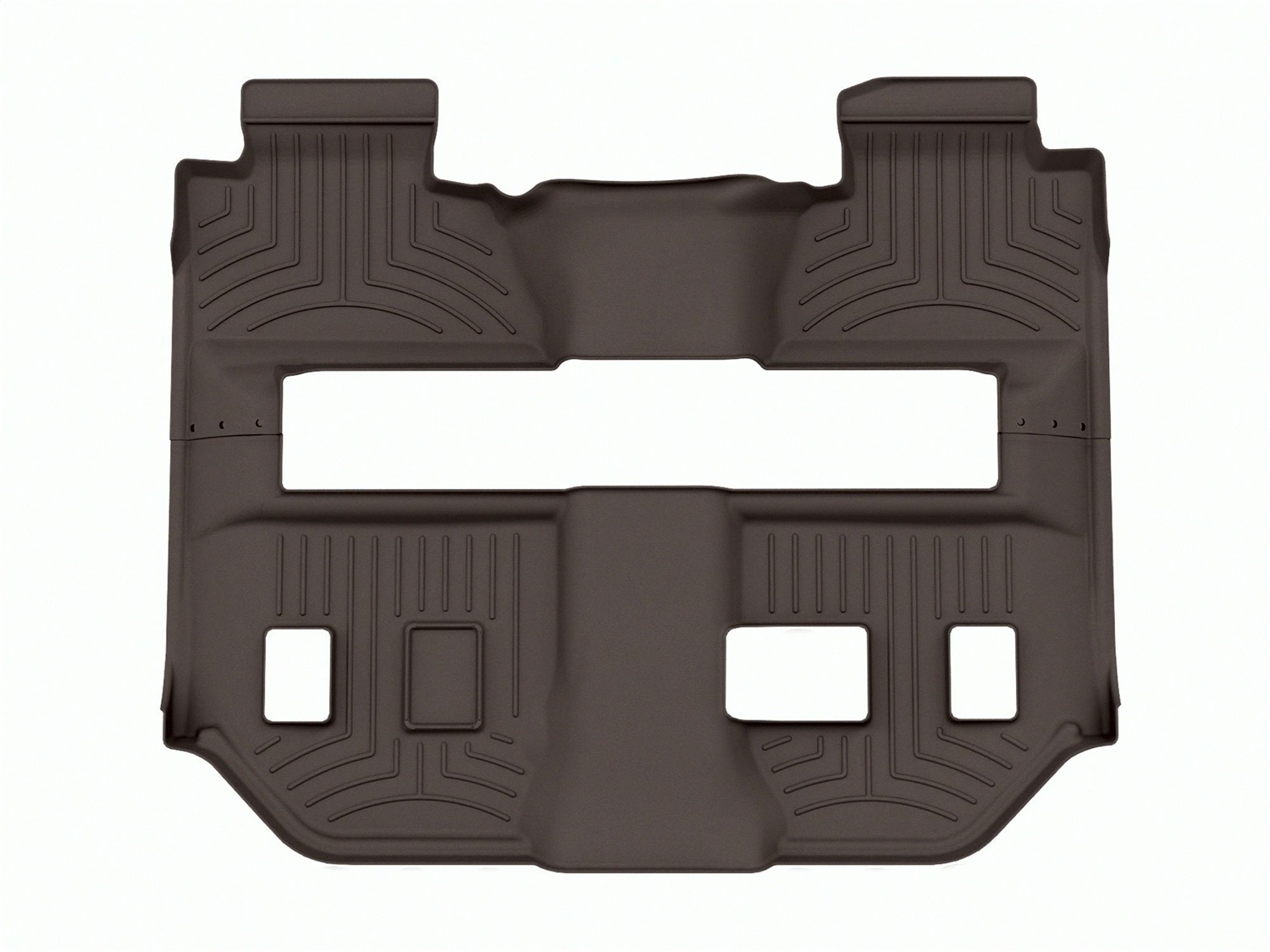 WeatherTech FloorLinerTM HP; Cocoa; Rear and Third Row 476078IM thumbnail 0