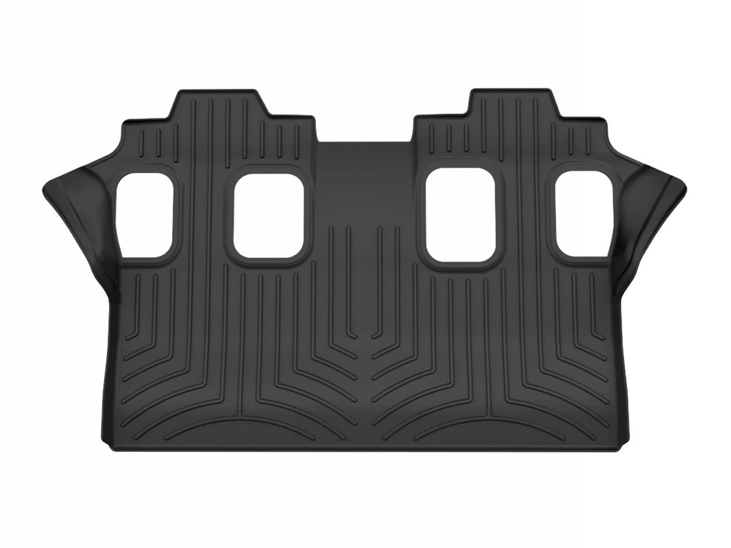 WeatherTech FloorLinerTM HP; Black; Third Row 4418745IM thumbnail 0