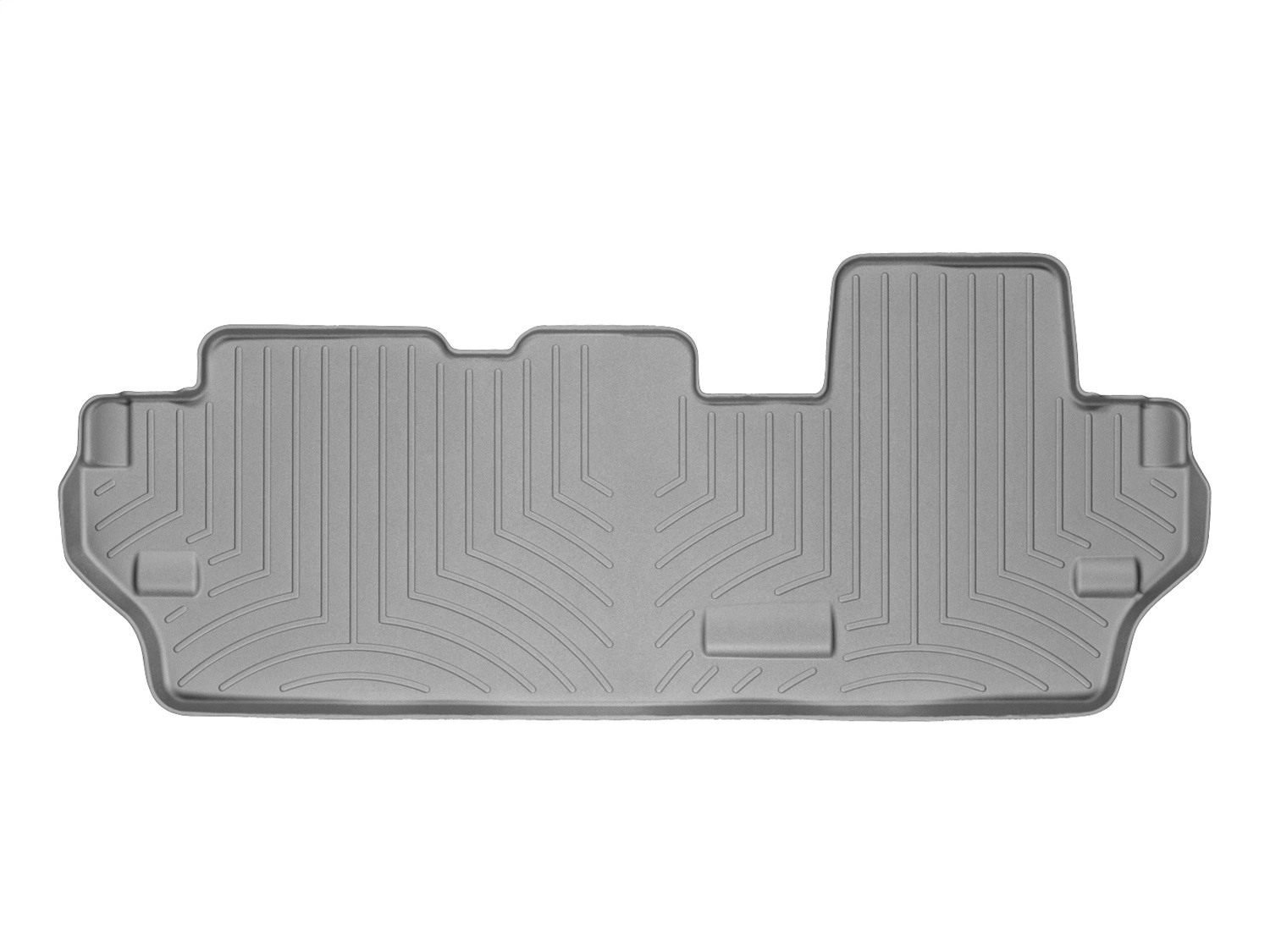 WeatherTech FloorLinerTM DigitalFit; Gray; Third Row 463003 thumbnail 1