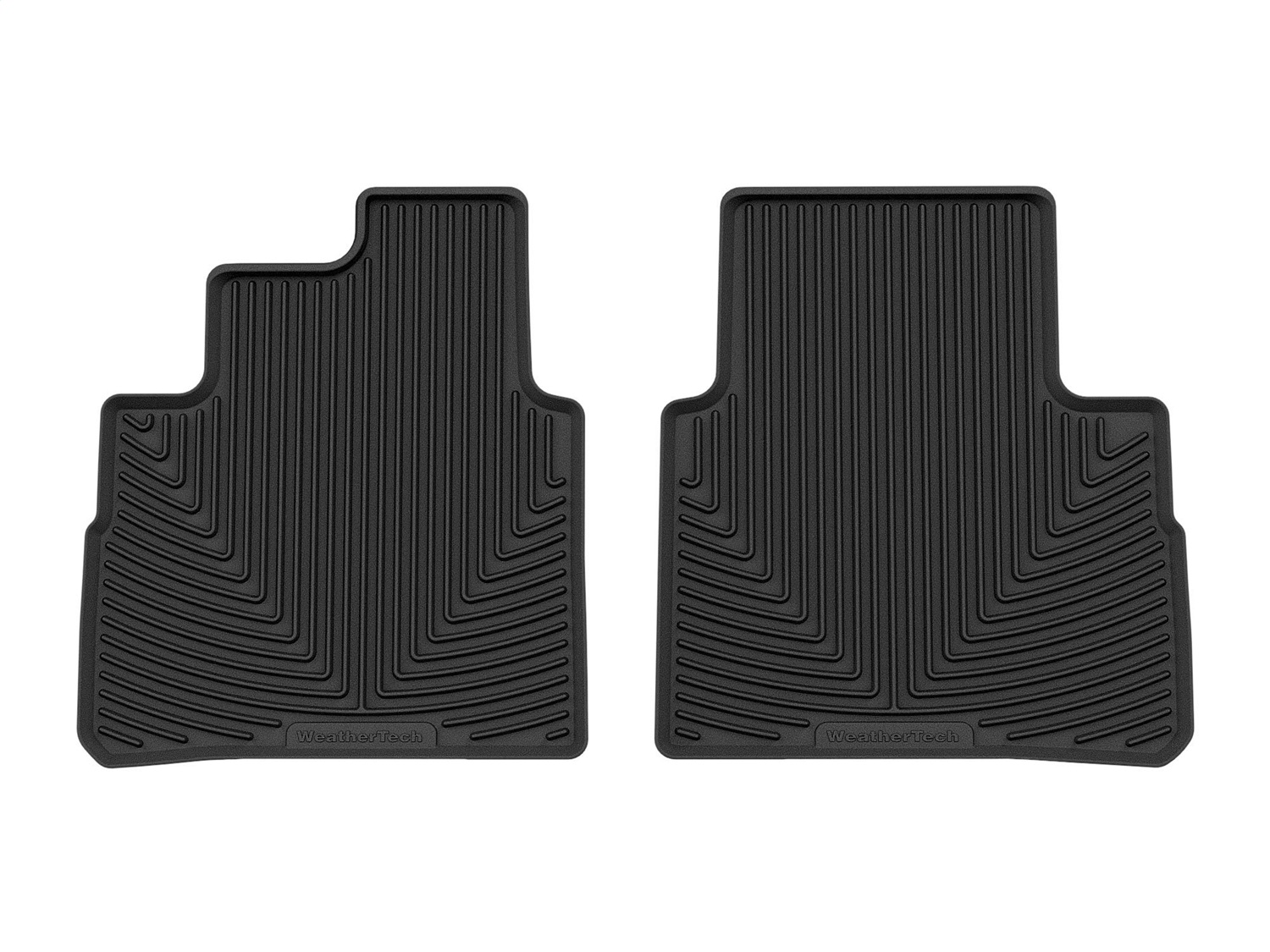 WeatherTech All Weather Floor Mats; Black; Rear W576 thumbnail 1