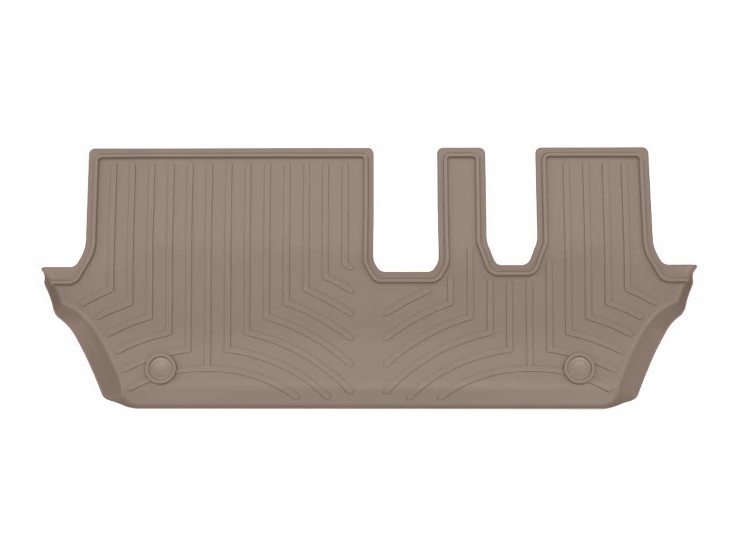 WeatherTech FloorLinerTM DigitalFit; Tan; Third Row 4519055 thumbnail 0