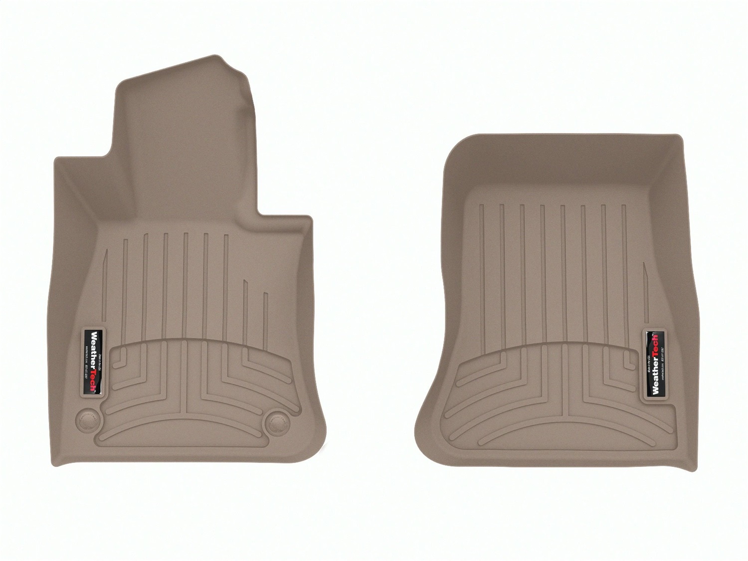 WeatherTech FloorLinerTM DigitalFit; Tan; Front 4518121 thumbnail 0
