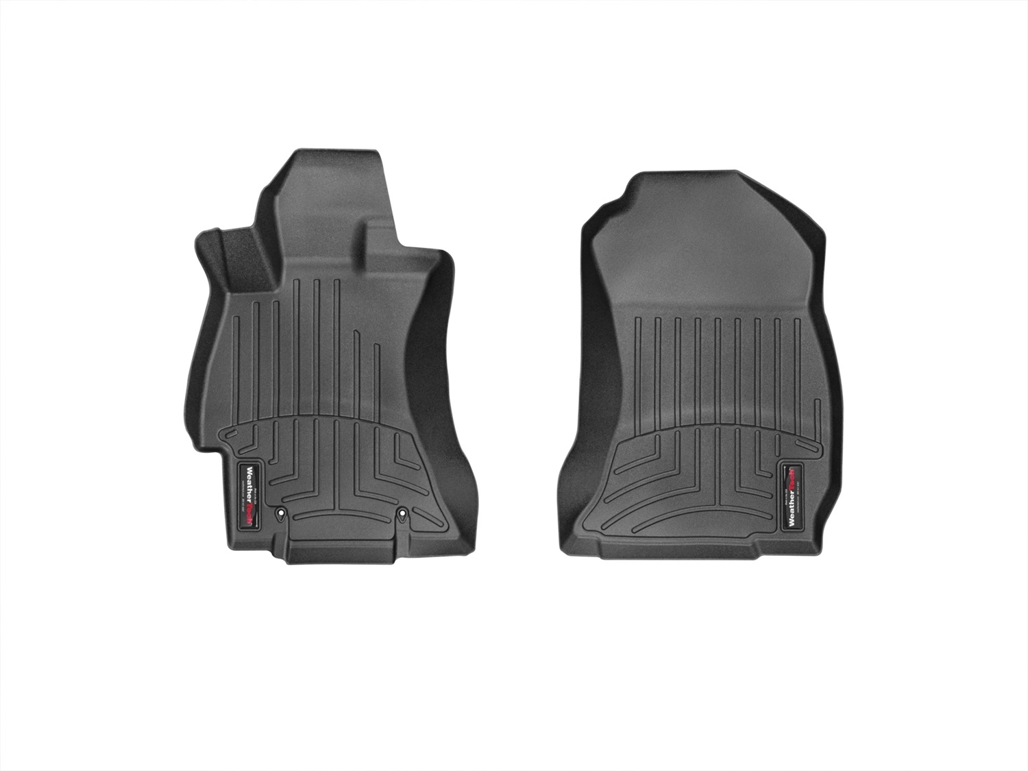 WeatherTech FloorLinerTM DigitalFit; Black; Front 445311 thumbnail 1