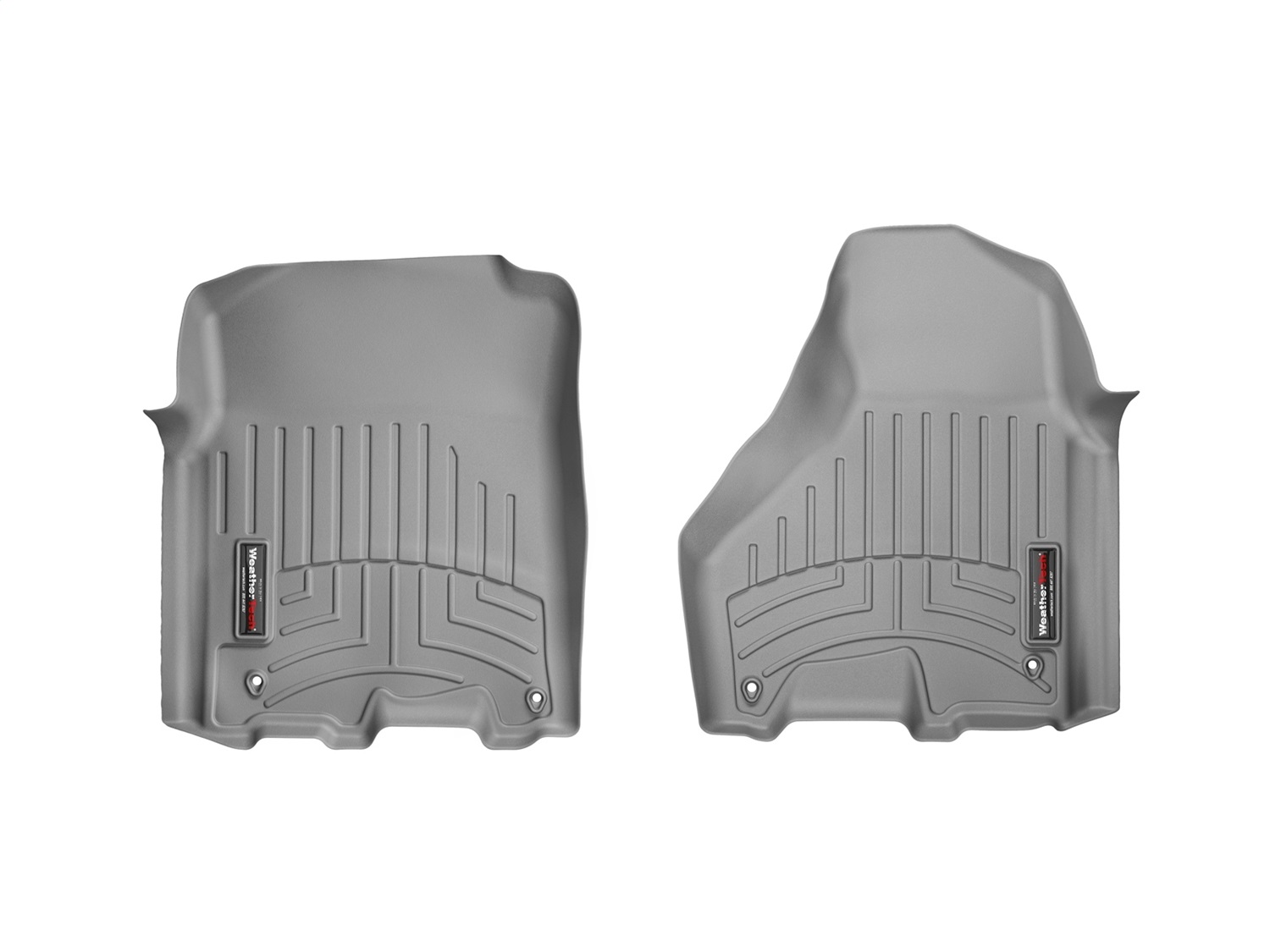WeatherTech FloorLinerTM DigitalFit; Gray; Front 464781 thumbnail 0