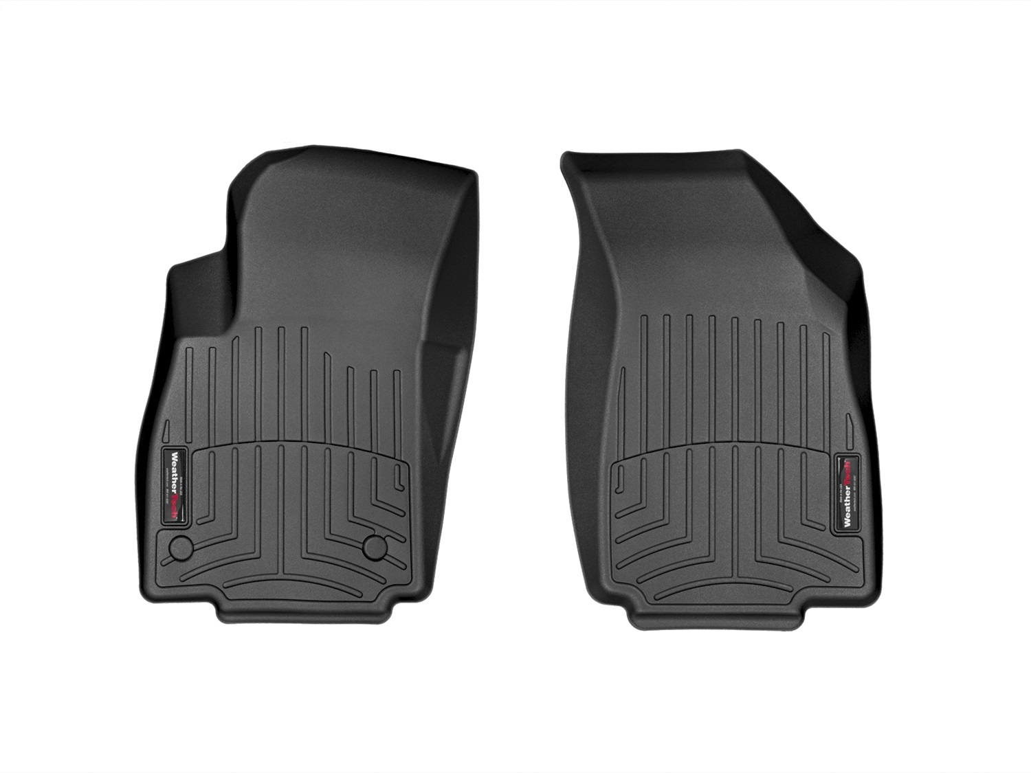 WeatherTech FloorLinerTM DigitalFit; Black; Front 445321 thumbnail 0