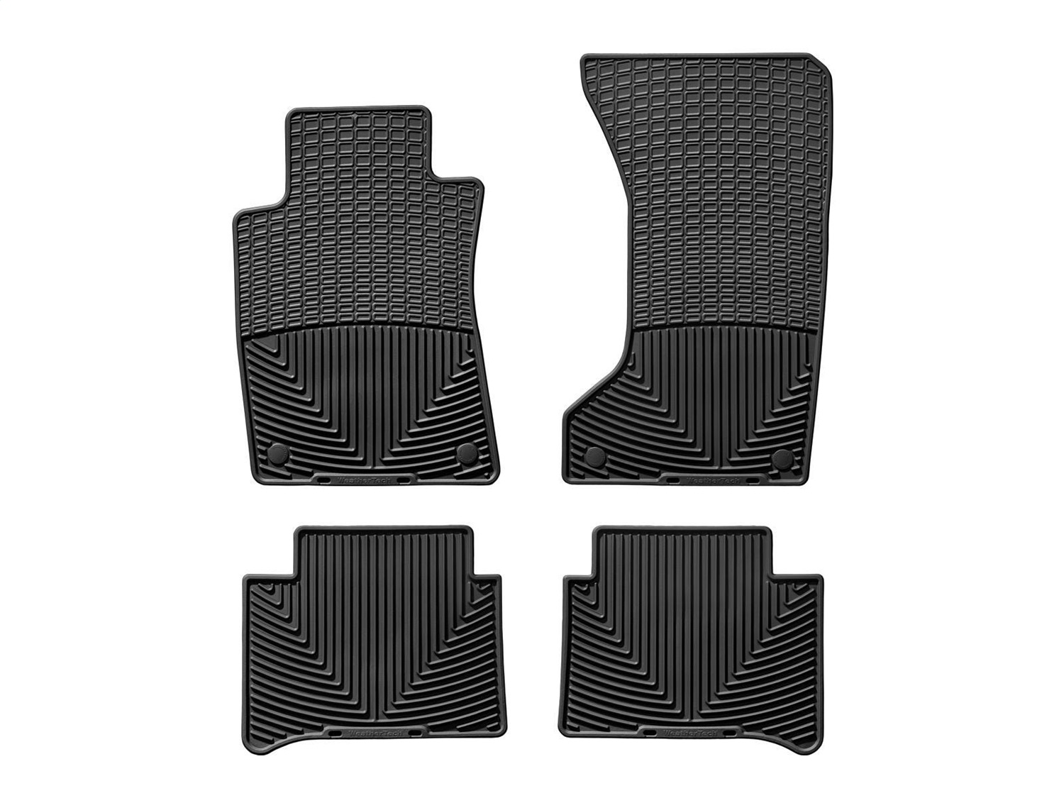 WeatherTech All Weather Floor Mats; Black; Rear MB W211 4M B thumbnail 0
