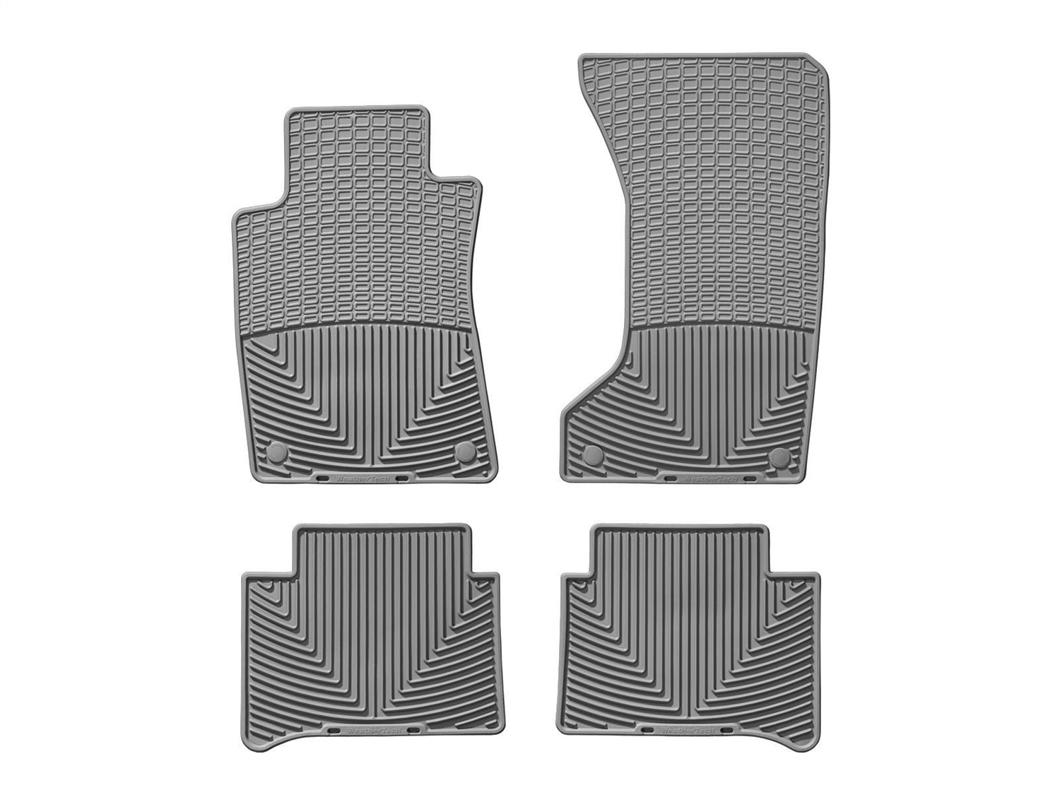 WeatherTech All Weather Floor Mats; Gray; Rear MB W211 4M G thumbnail 0