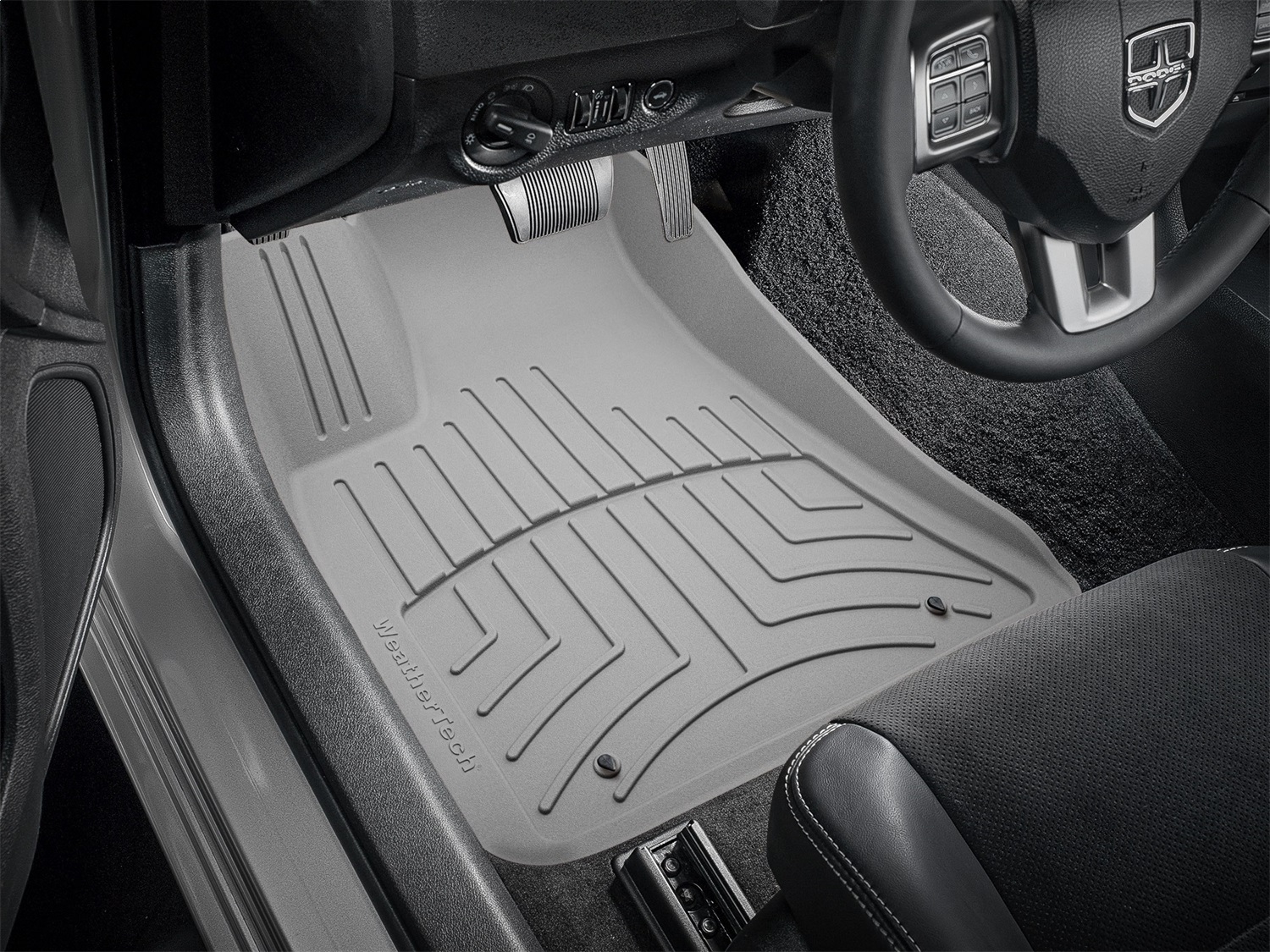 WeatherTech FloorLinerTM HP; Gray; Front 464251IM thumbnail 1