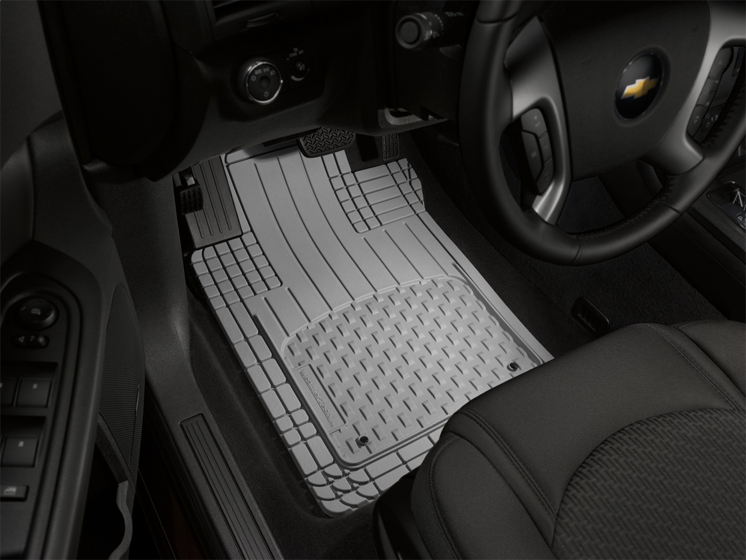 WeatherTech Universal All Vehicle Mat; Gray; Front And Rear 11AVMSG thumbnail 1