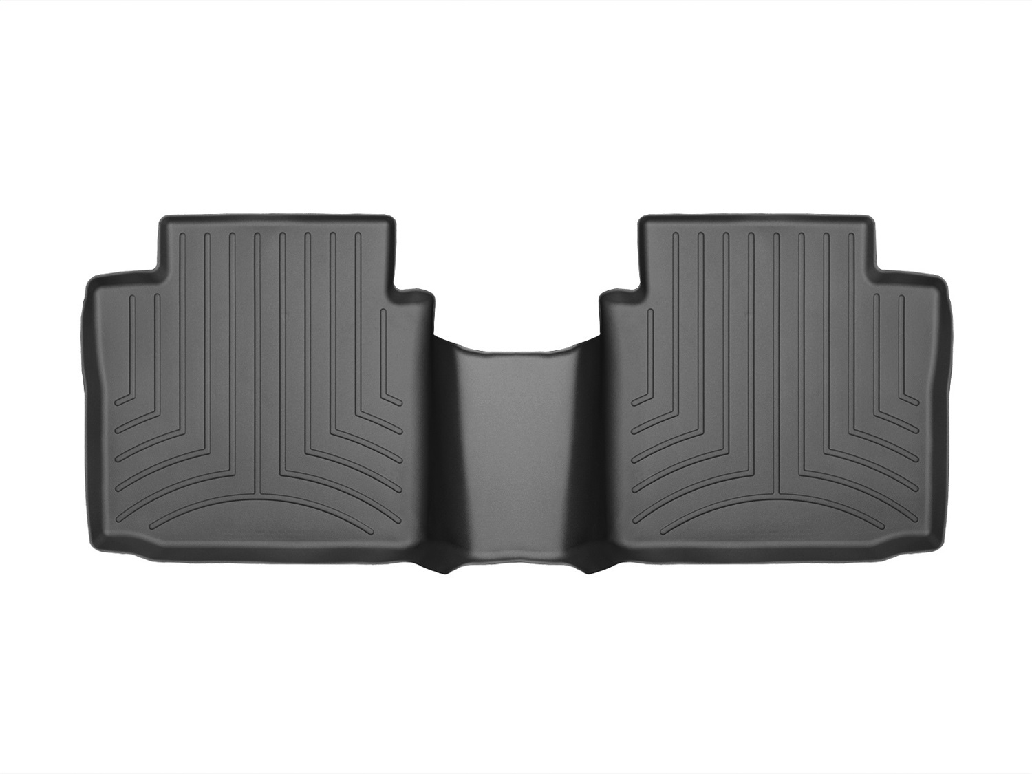 WeatherTech FloorLinerTM DigitalFit; Black; Rear 445342 thumbnail 0