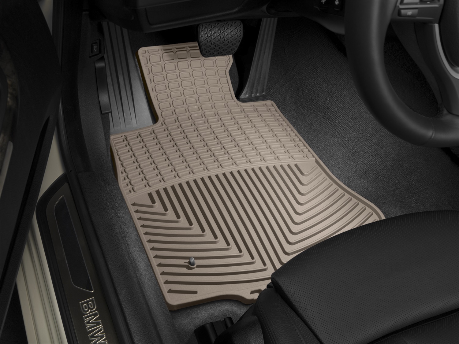 WeatherTech All Weather Floor Mats; Tan; Front and Rear MB W211 T thumbnail 0