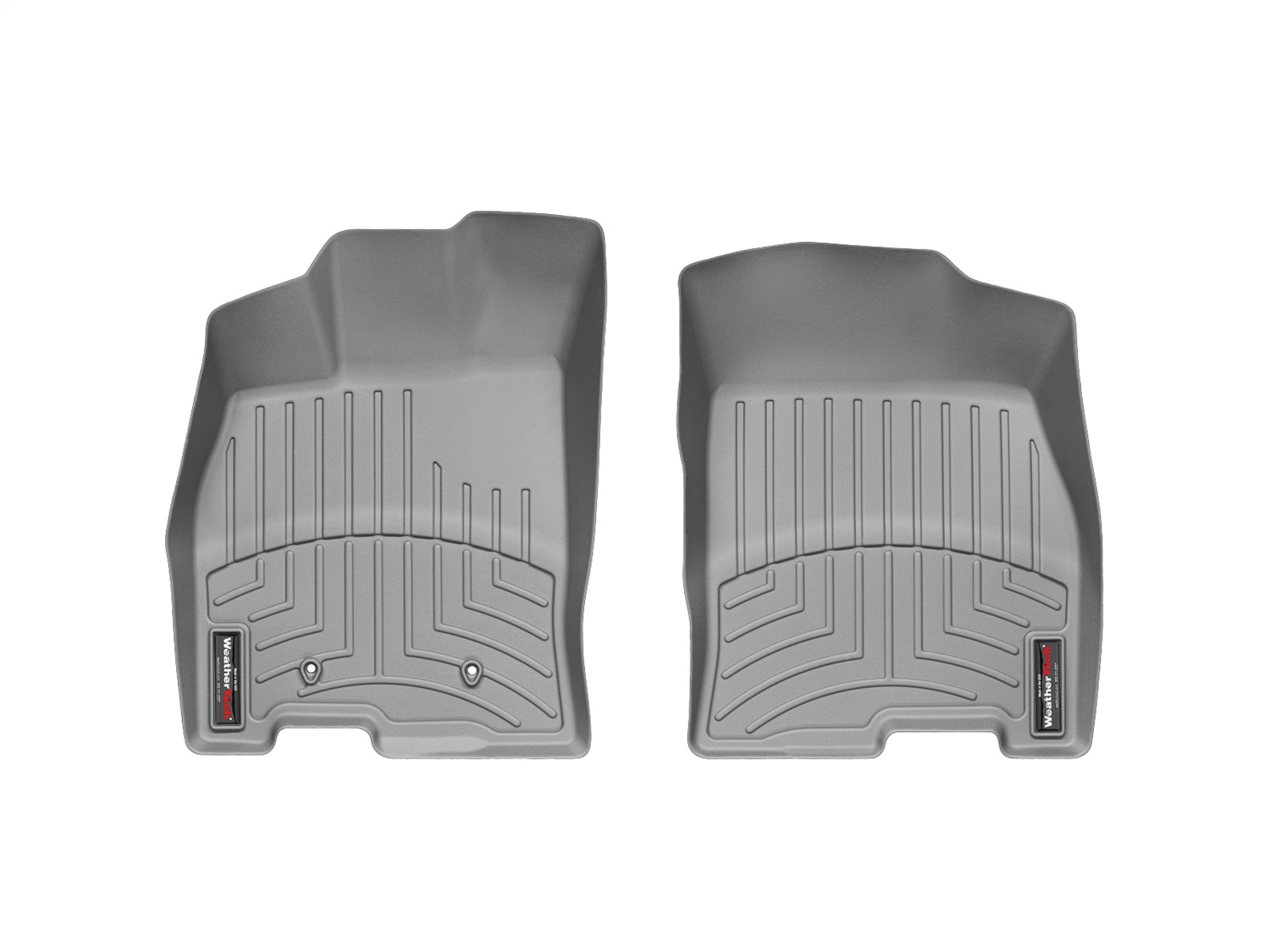 WeatherTech FloorLinerTM DigitalFit; Gray; Front 463081 thumbnail 1
