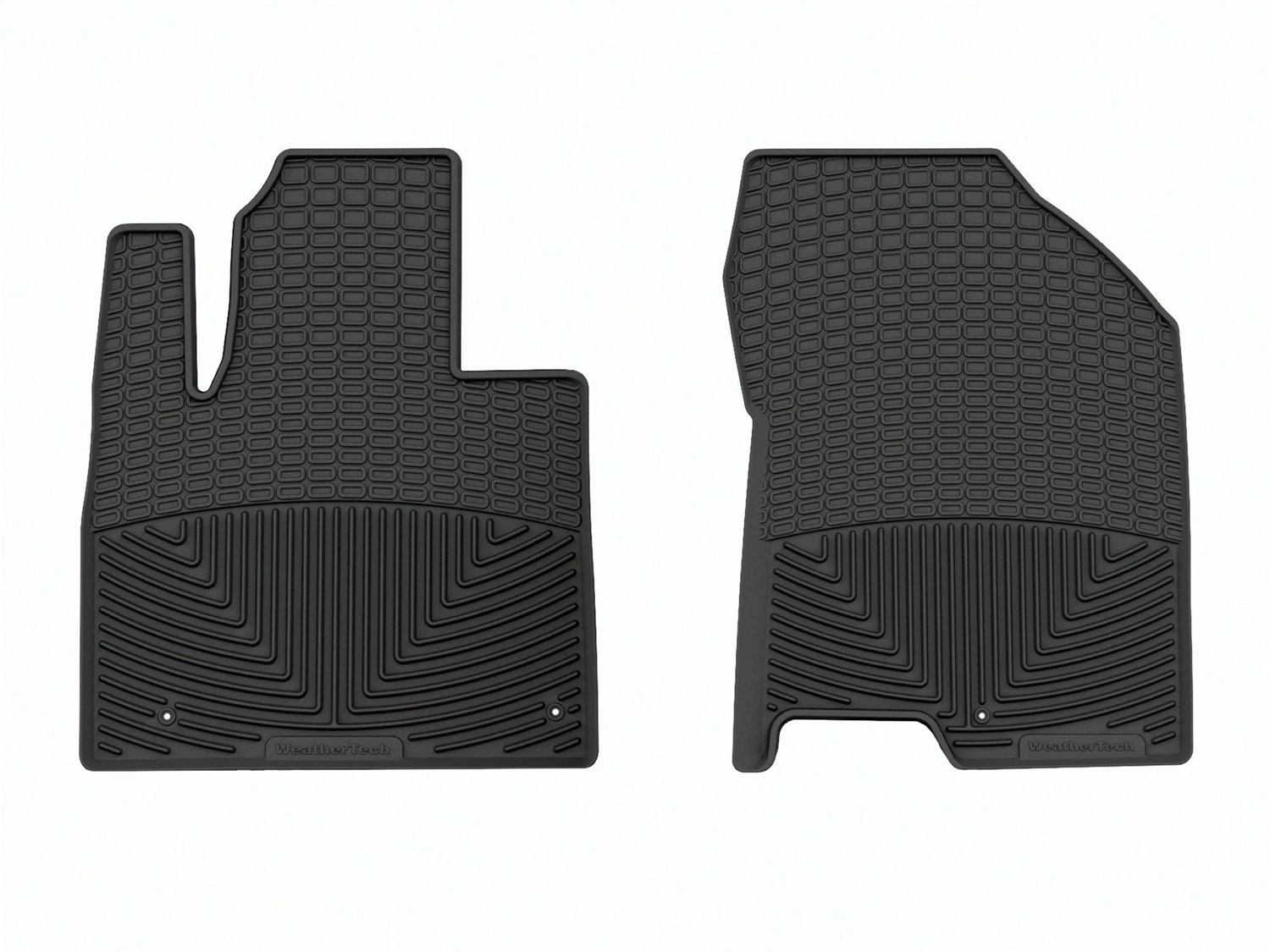 WeatherTech All Weather Floor Mats; Black; Front W495 thumbnail 0