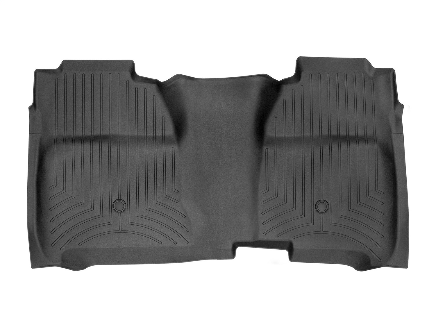 WeatherTech FloorLinerTM DigitalFit; Black; Rear 445422V thumbnail 0