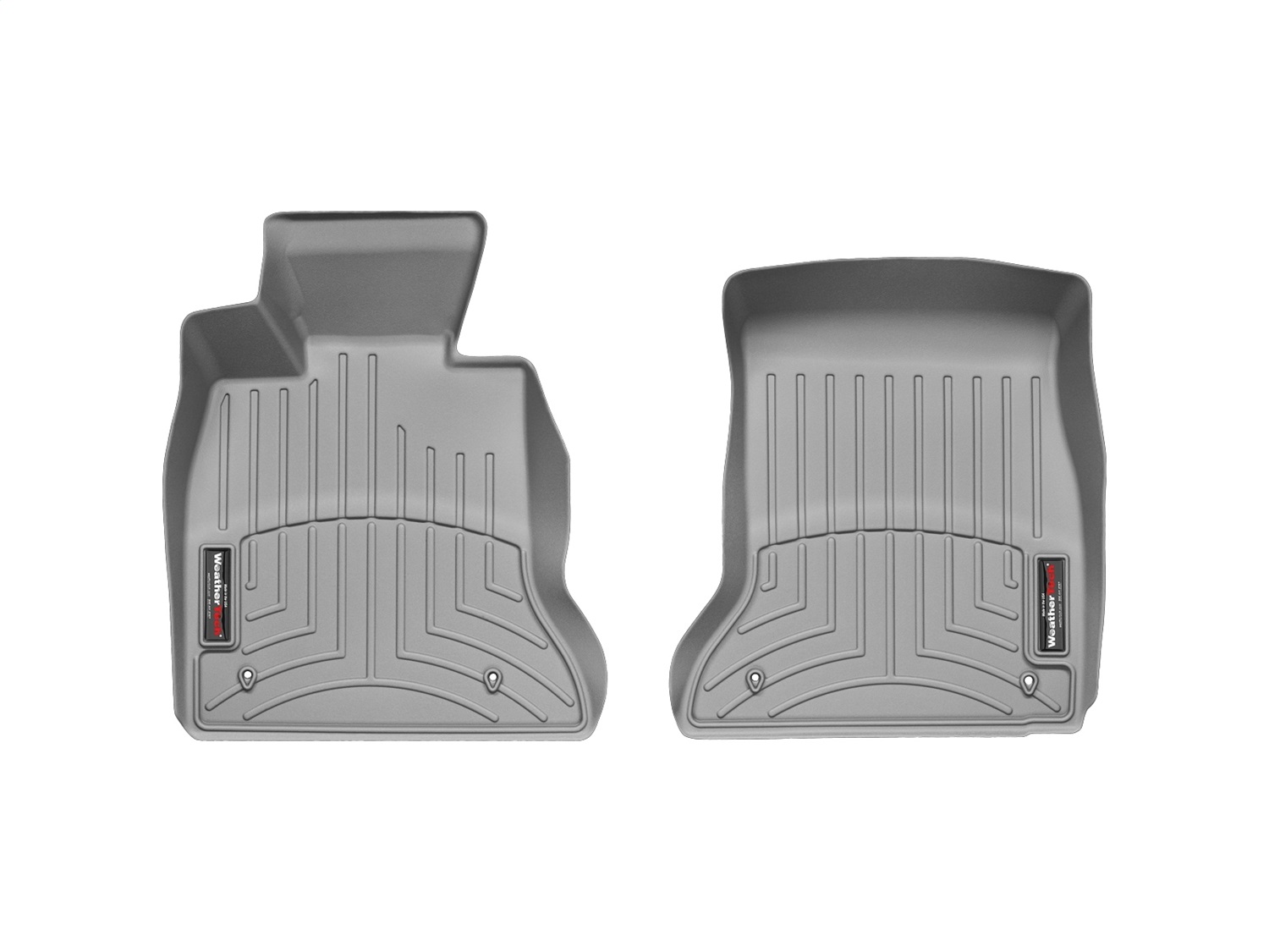 WeatherTech FloorLinerTM DigitalFit; Gray; Front 463131 thumbnail 0