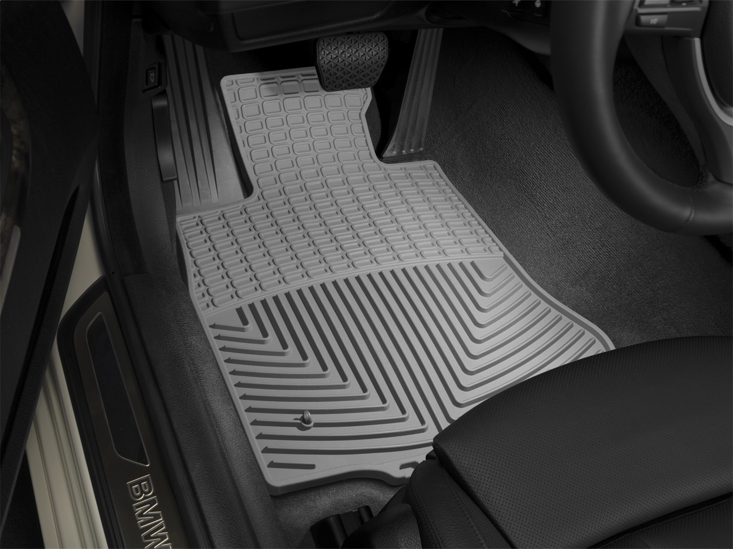 WeatherTech All Weather Floor Mats; Gray; Front and Rear MB X164 G thumbnail 1