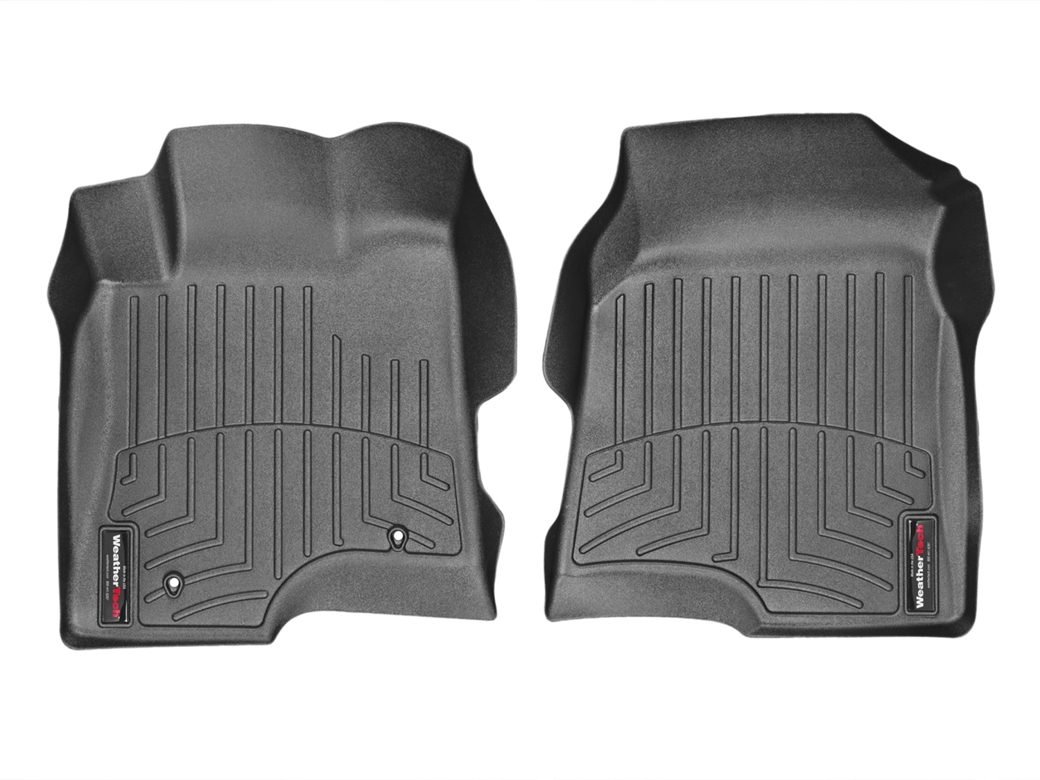 WeatherTech FloorLinerTM DigitalFit; Black; Front 445541 thumbnail 1