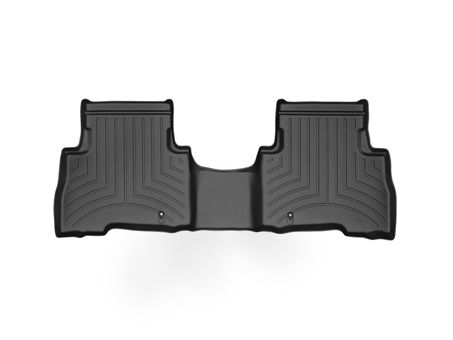 WeatherTech FloorLinerTM DigitalFit; Black; Rear 445562 thumbnail 1