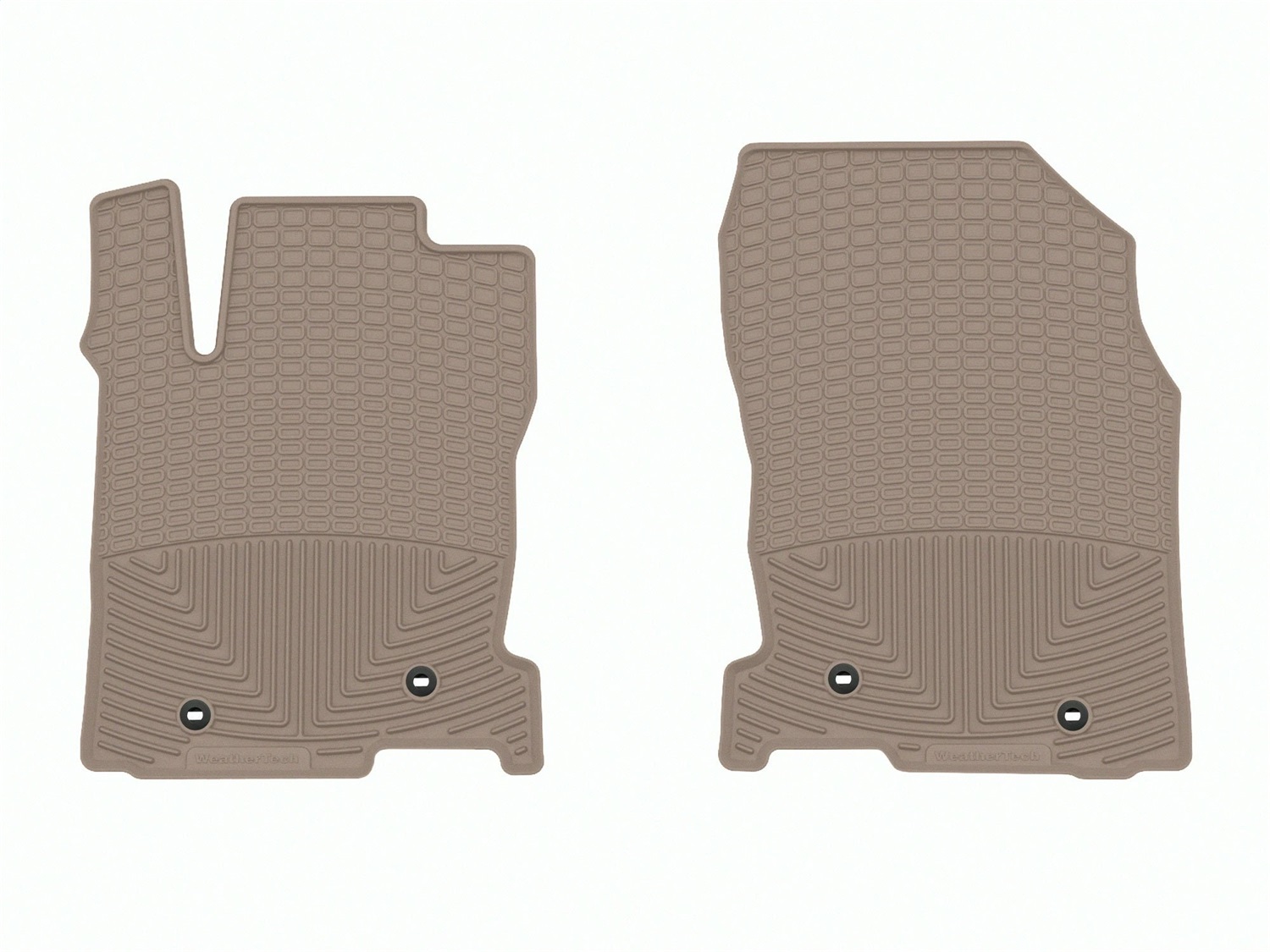 WeatherTech All Weather Floor Mats; Tan; Front W440TN thumbnail 0