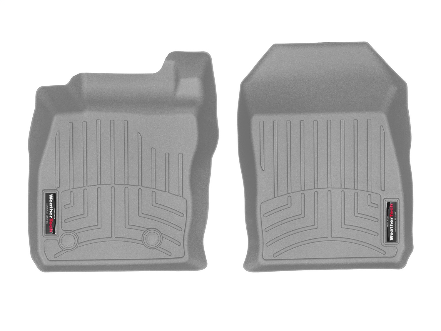 WeatherTech FloorLinerTM DigitalFit; Gray; Front 4616021 thumbnail 0