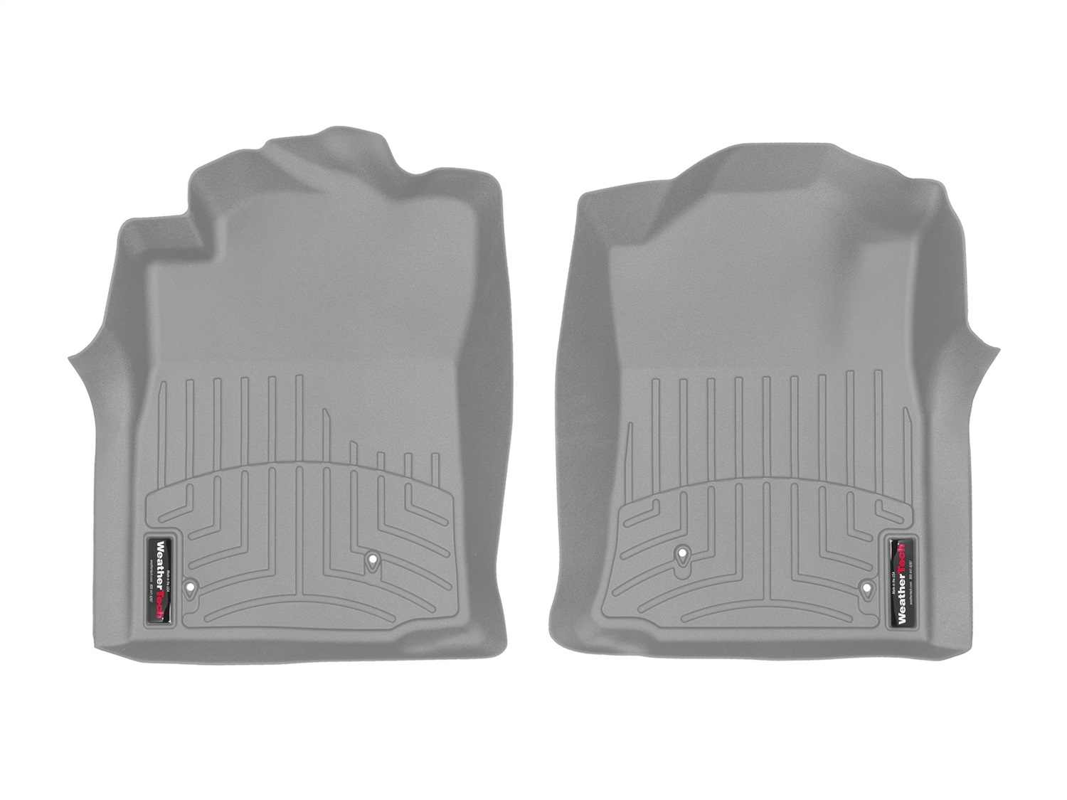 WeatherTech FloorLinerTM DigitalFit; Gray; Front 461781 thumbnail 1