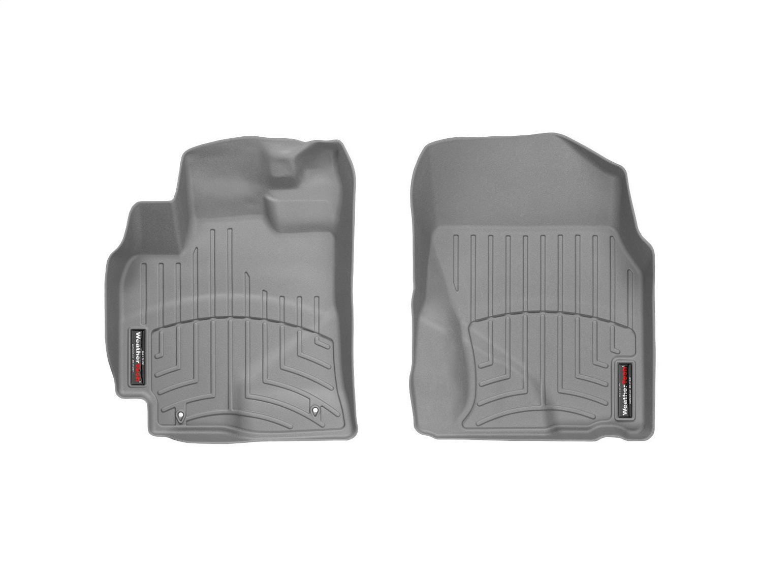 WeatherTech FloorLinerTM DigitalFit; Gray; Front 461861 thumbnail 0