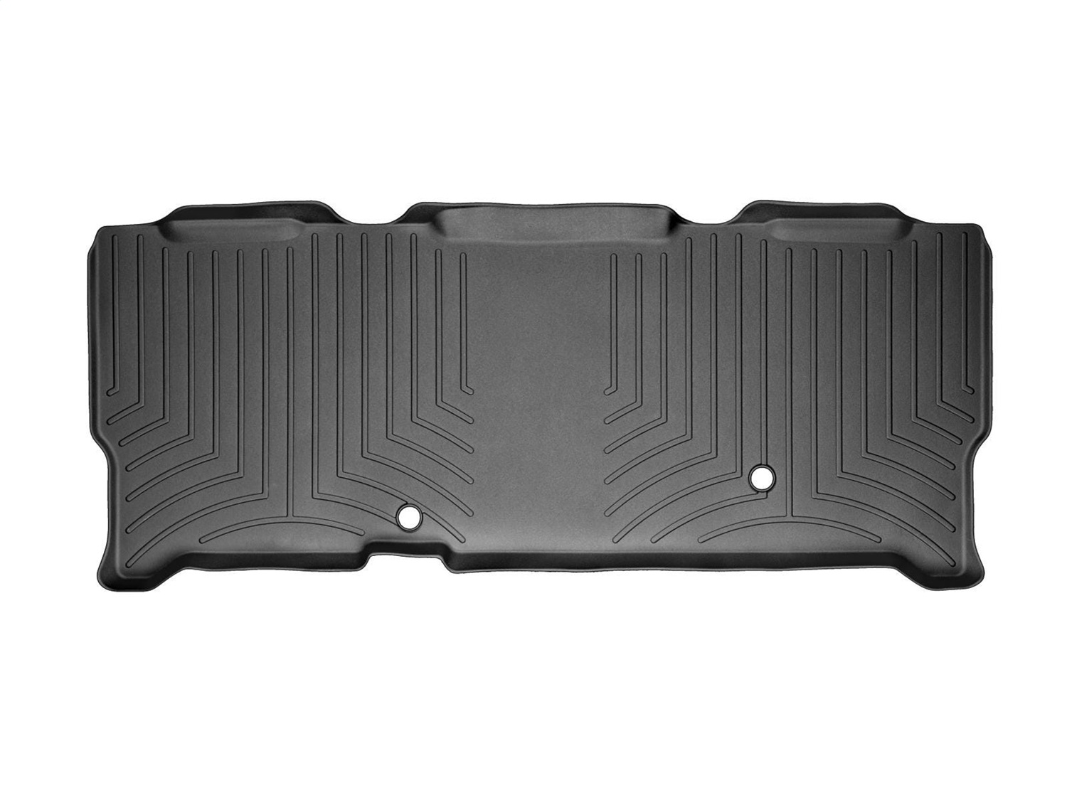 WeatherTech FloorLinerTM DigitalFit; Black; Rear 440023 thumbnail 1