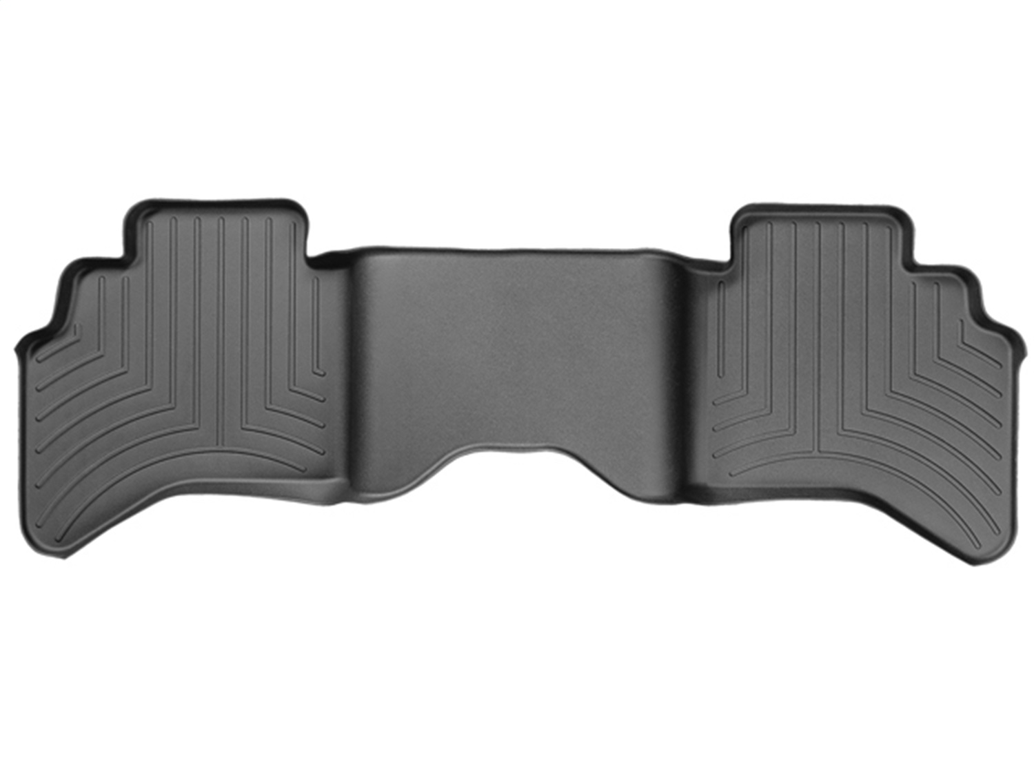 WeatherTech FloorLinerTM DigitalFit; Black; Rear 440042 thumbnail 1