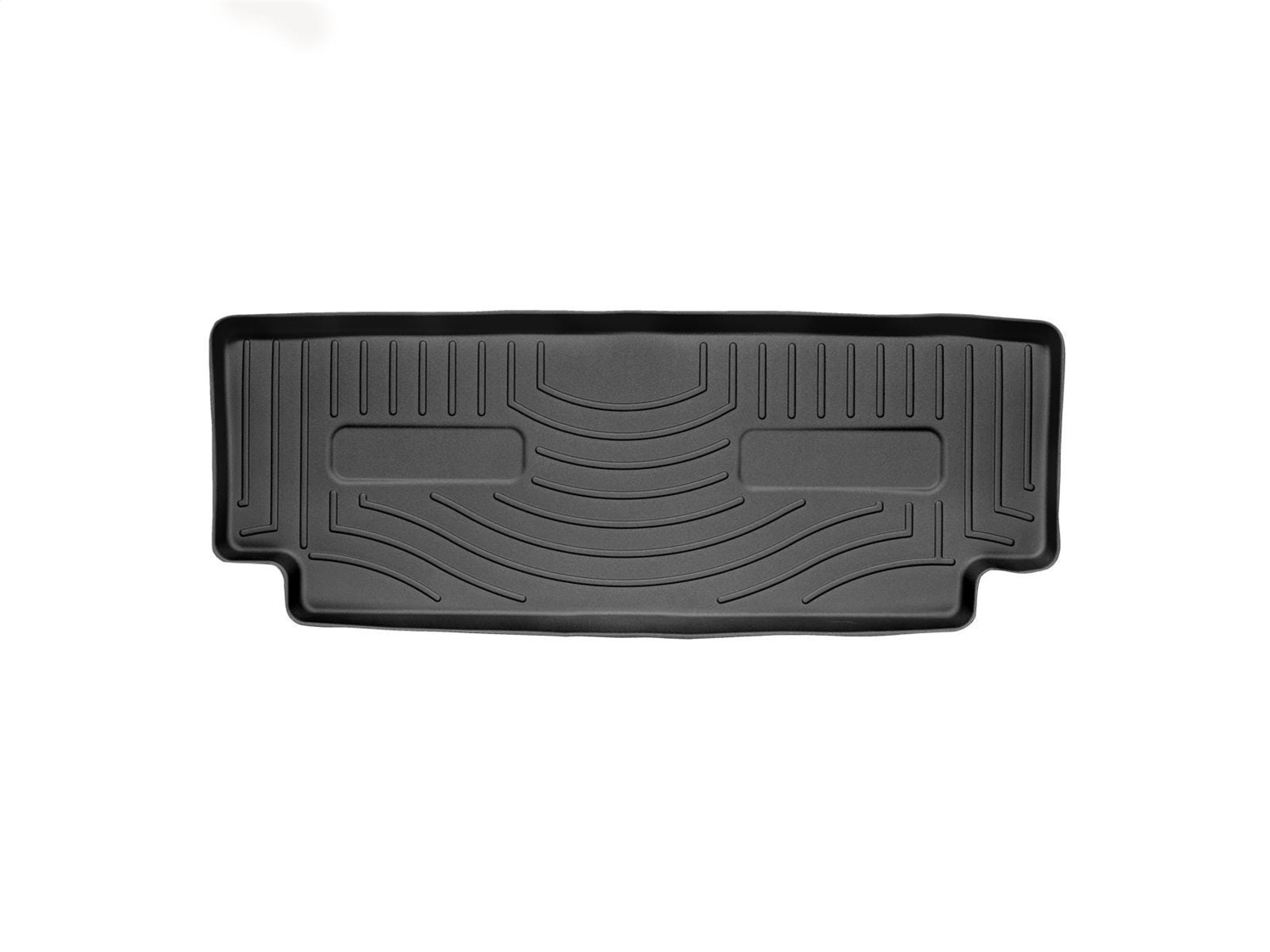 WeatherTech FloorLinerTM DigitalFit; Black; Third Row 440133 thumbnail 0