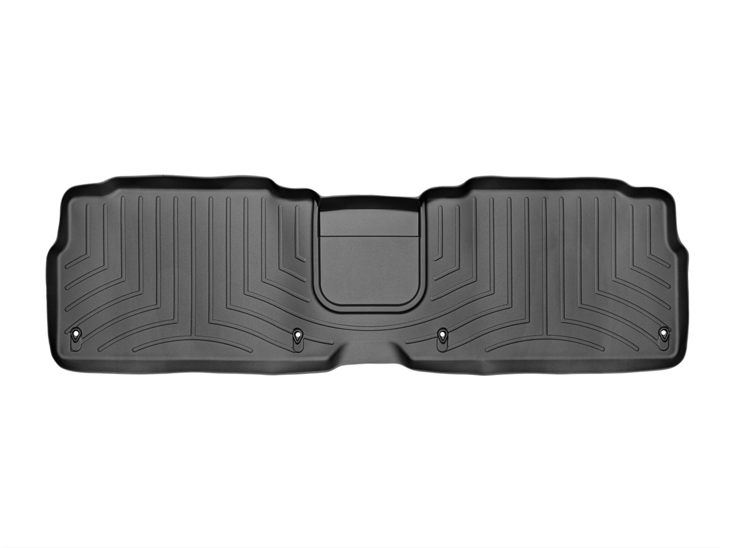 WeatherTech FloorLinerTM DigitalFit; Black; Rear 440142 thumbnail 0
