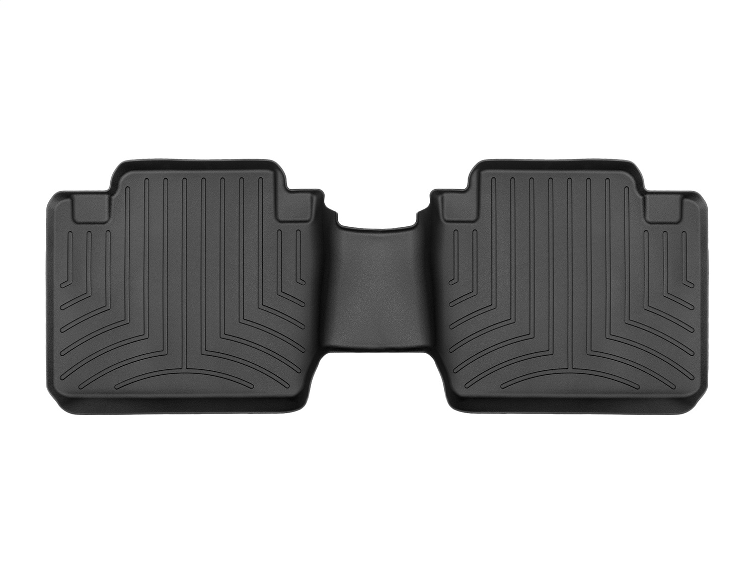WeatherTech FloorLinerTM DigitalFit; Black; Rear 440215 thumbnail 0