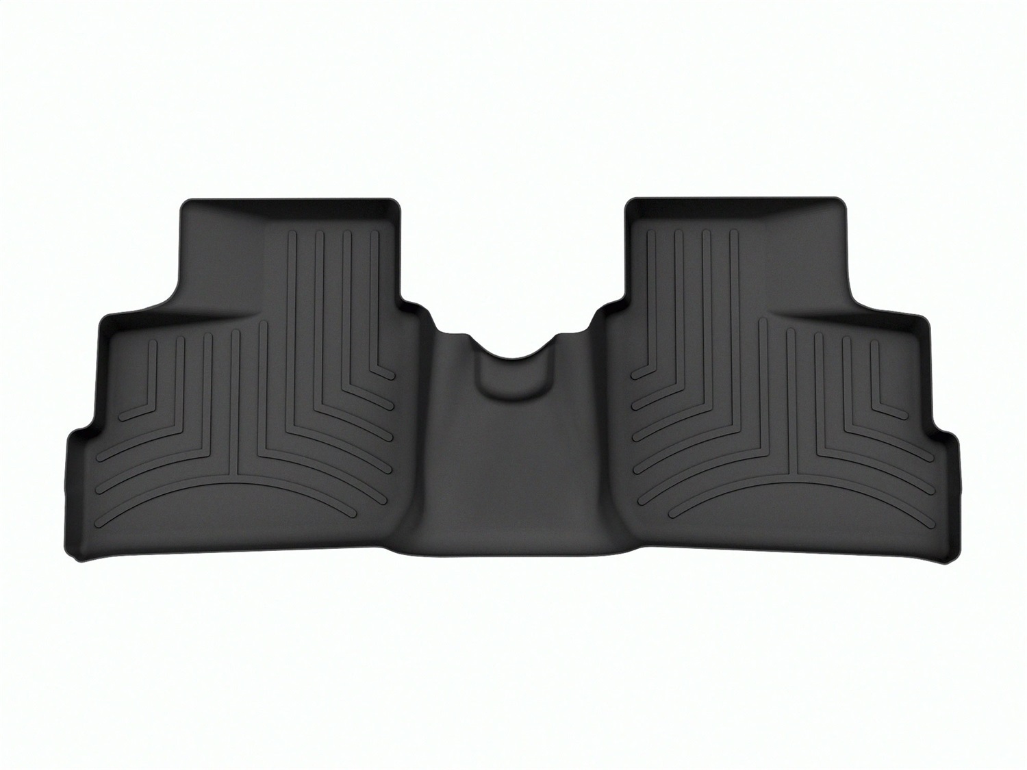 WeatherTech FloorLinerTM DigitalFit; Black; Rear 446002 thumbnail 1