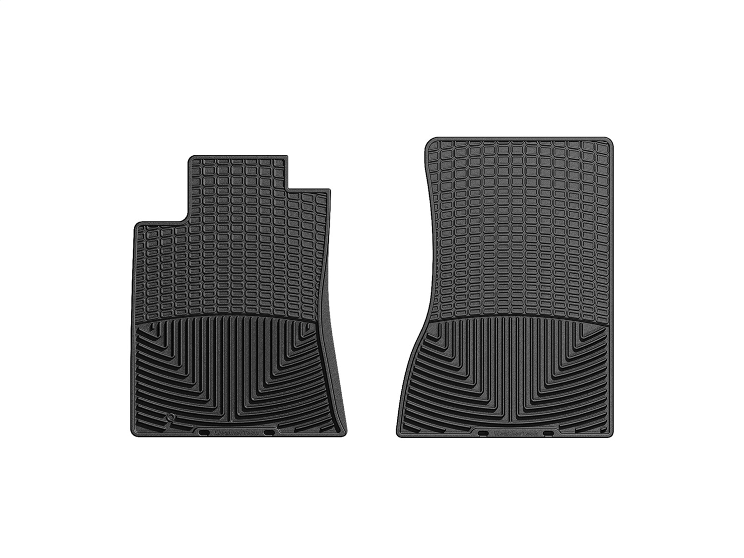 WeatherTech All Weather Floor Mats; Black; Front W243 thumbnail 0