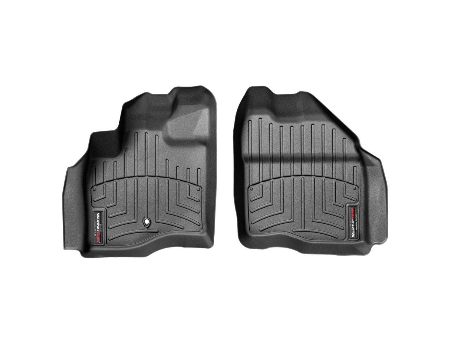 WeatherTech FloorLinerTM DigitalFit; Black; Front 440311 thumbnail 1
