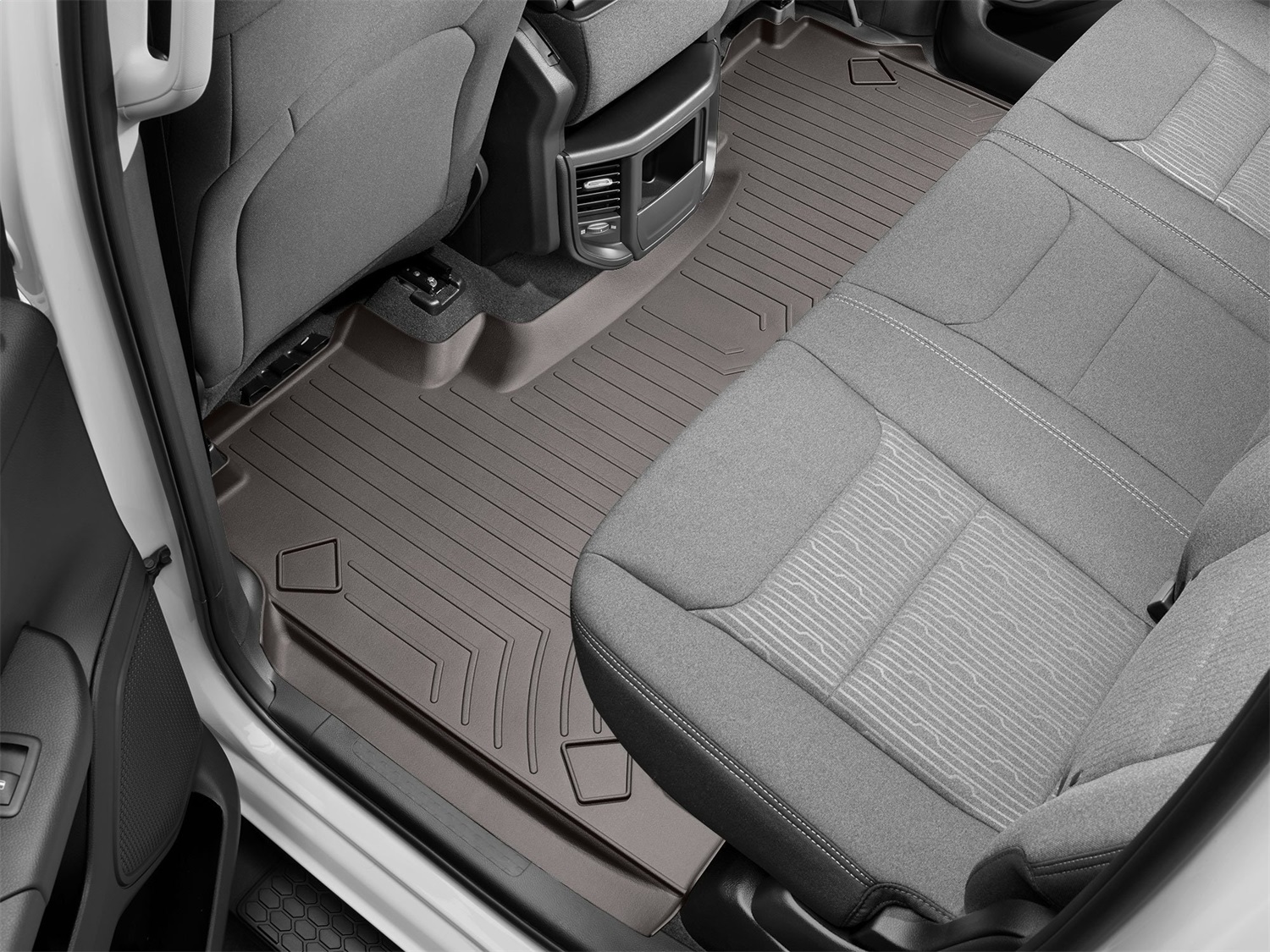 WeatherTech FloorLinerTM DigitalFit; Cocoa; Rear 4714283 thumbnail 1