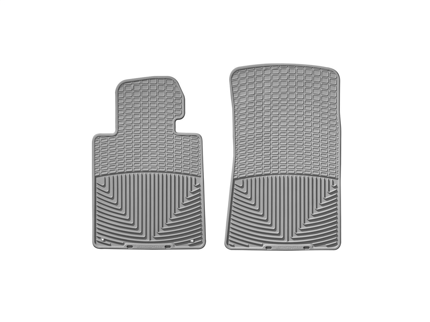 WeatherTech All Weather Floor Mats; Gray; Front W24GR thumbnail 1
