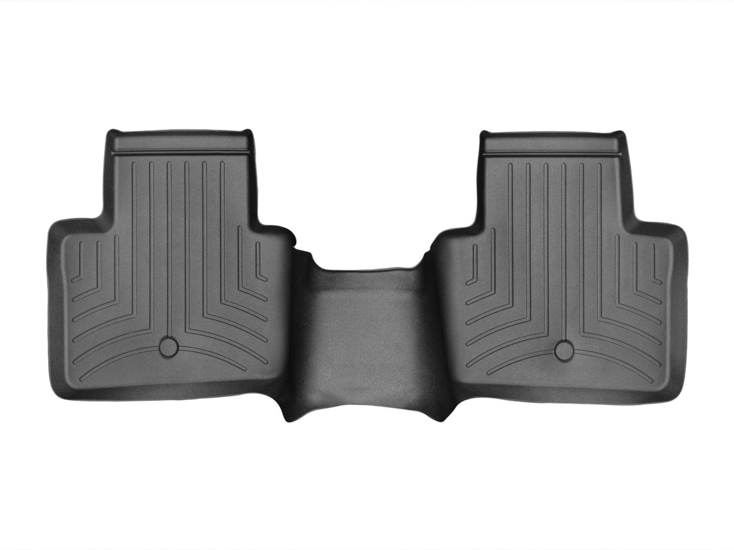 WeatherTech FloorLinerTM DigitalFit; Black; Rear 446122 thumbnail 1
