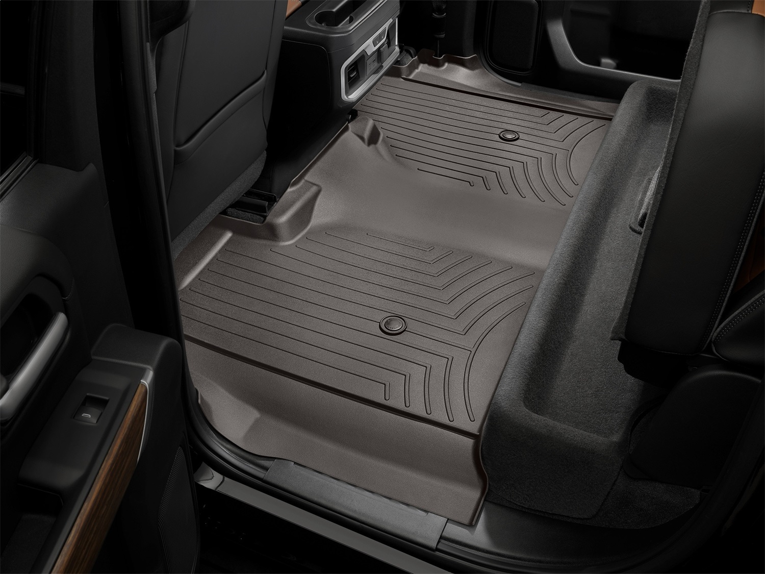 WeatherTech FloorLinerTM DigitalFit; Cocoa; Rear 4714362 thumbnail 0