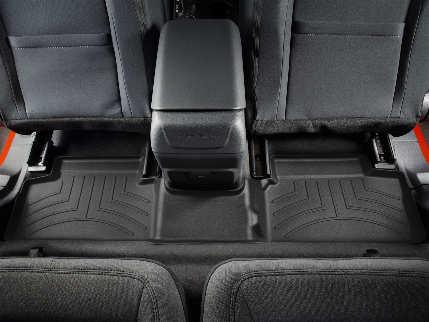 WeatherTech FloorLinerTM DigitalFit; Black; Rear 4416952 thumbnail 1