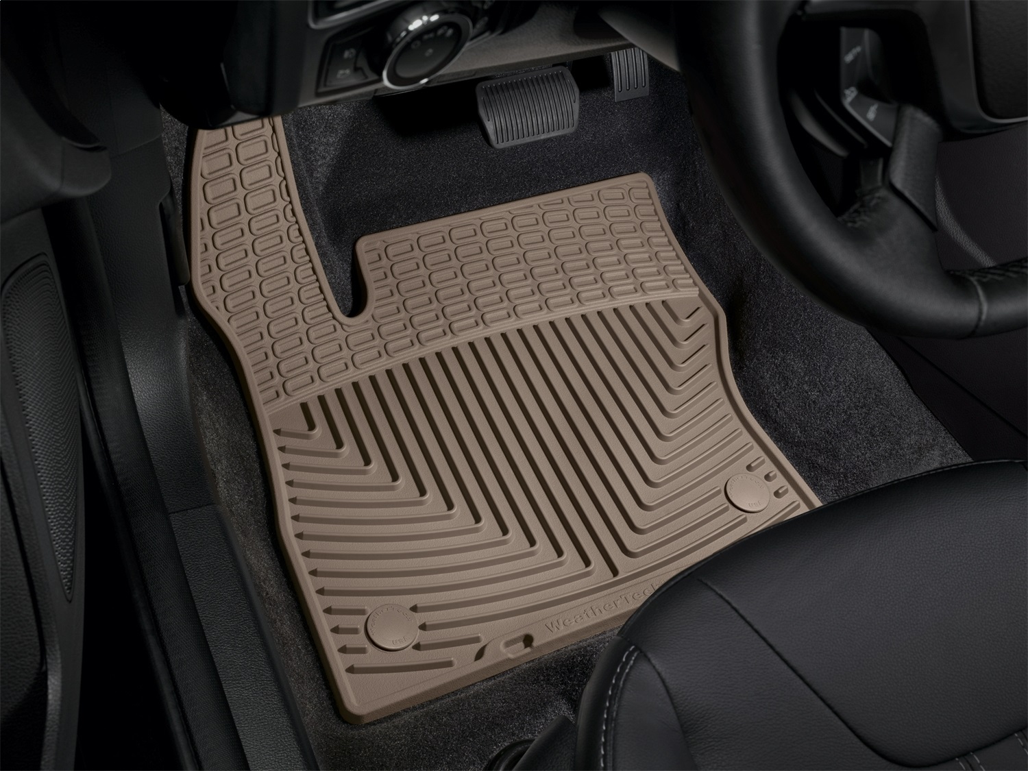 WeatherTech All Weather Floor Mats; Tan; Front W254TN thumbnail 1