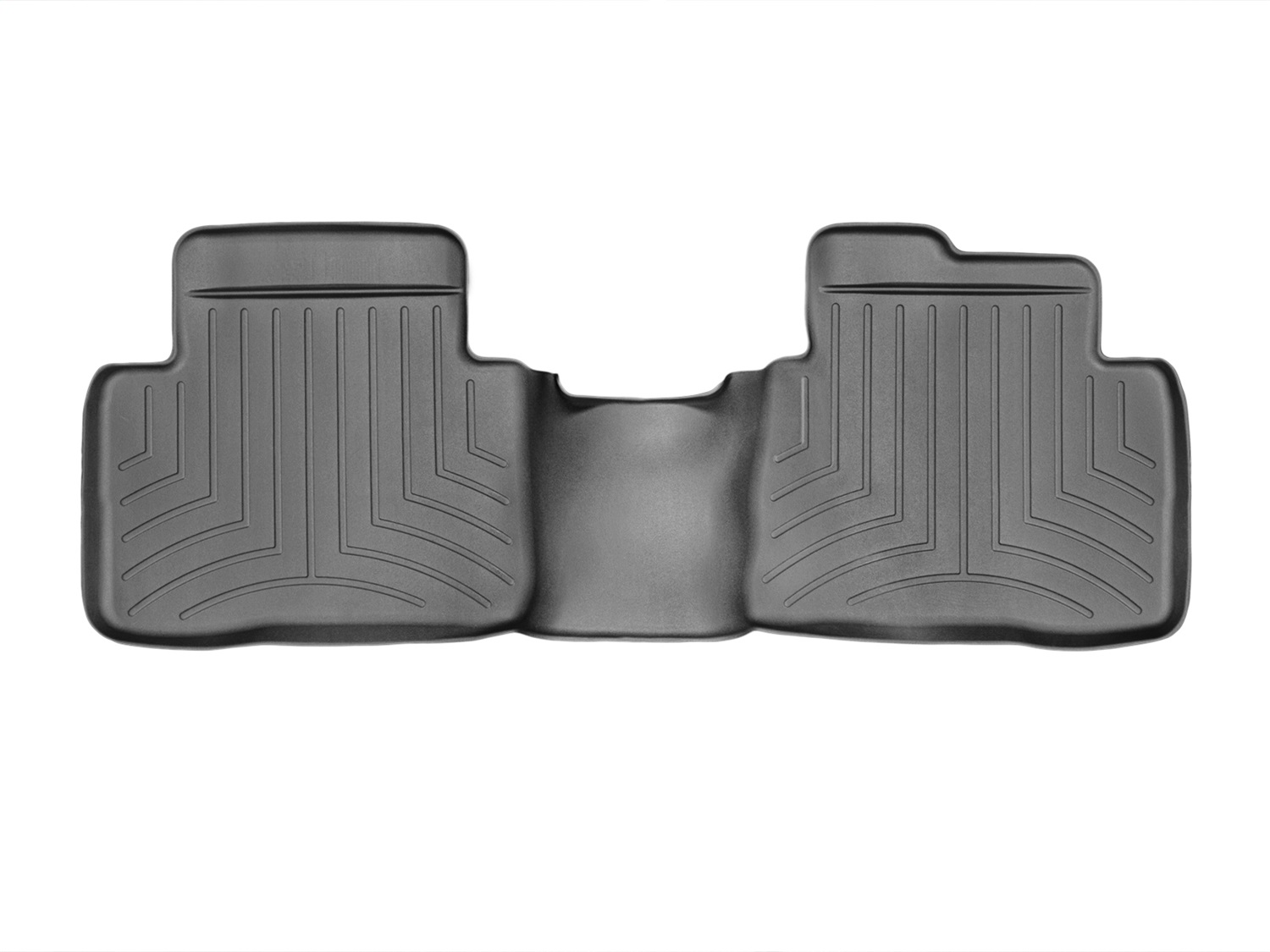 WeatherTech FloorLinerTM DigitalFit; Black; Rear 446302 thumbnail 1