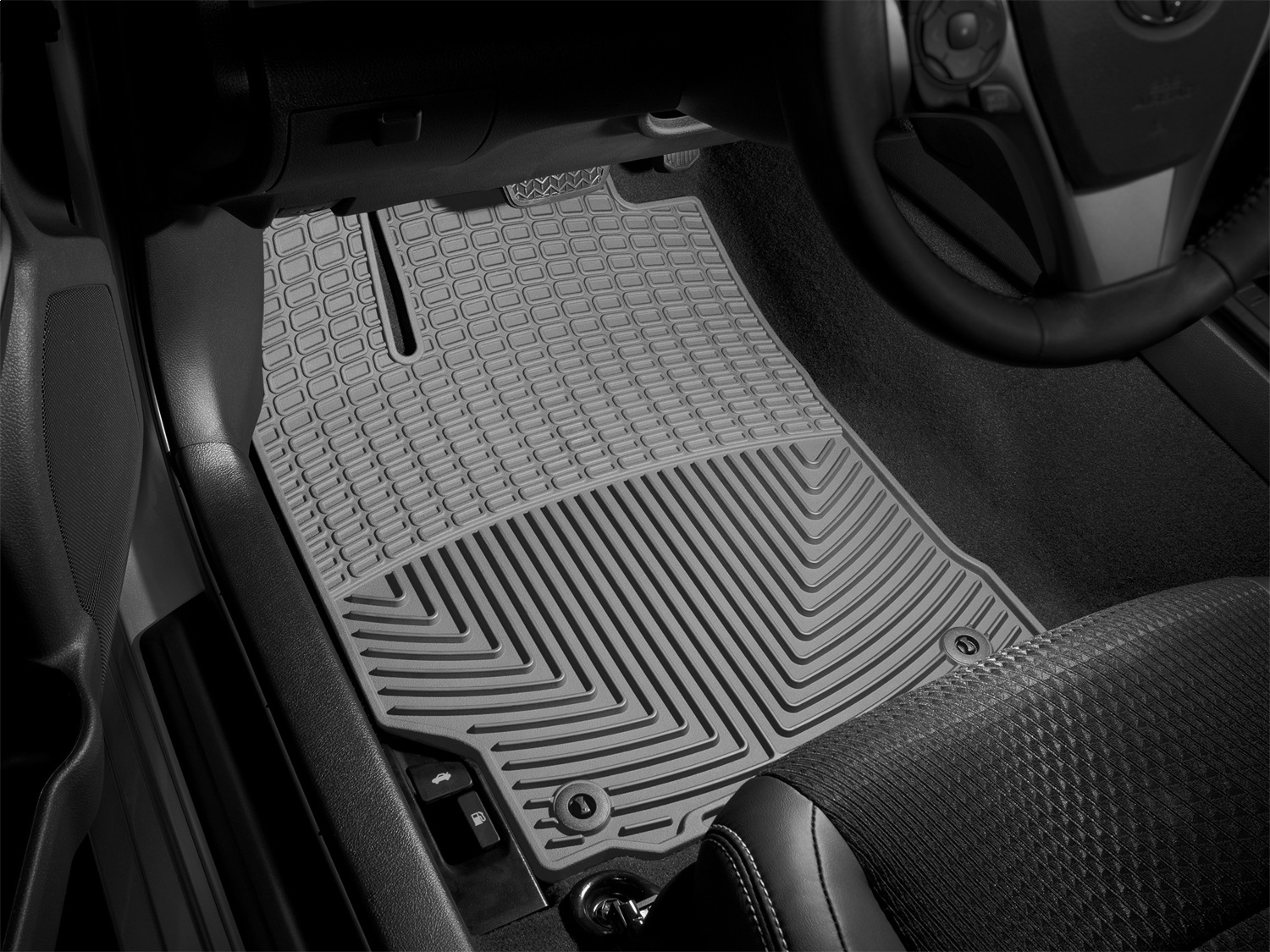 WeatherTech All Weather Floor Mats; Gray; Front W255GR thumbnail 1