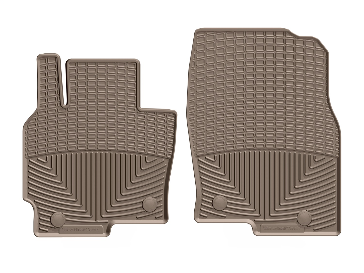 WeatherTech All Weather Floor Mats; Tan; Front W353TN thumbnail 0