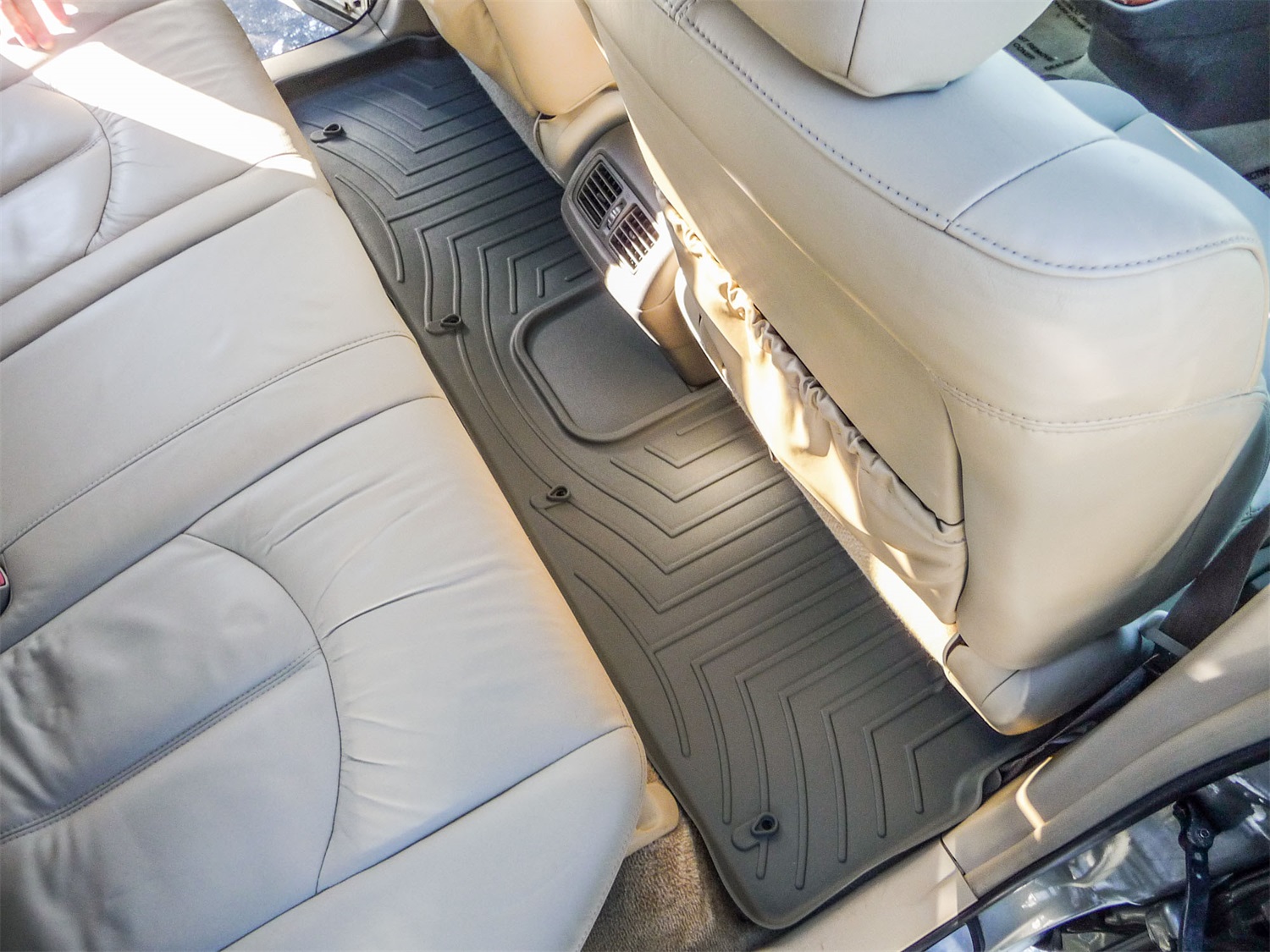 WeatherTech FloorLinerTM DigitalFit; Black; Rear 440393 thumbnail 1