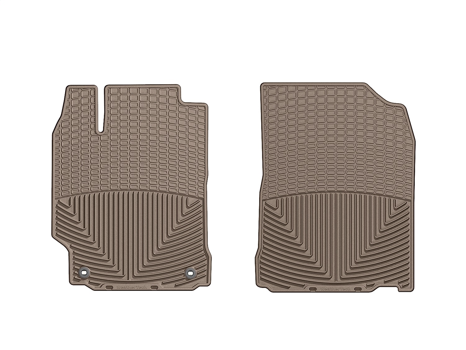 WeatherTech All Weather Floor Mats; Tan; Front W255TN thumbnail 1