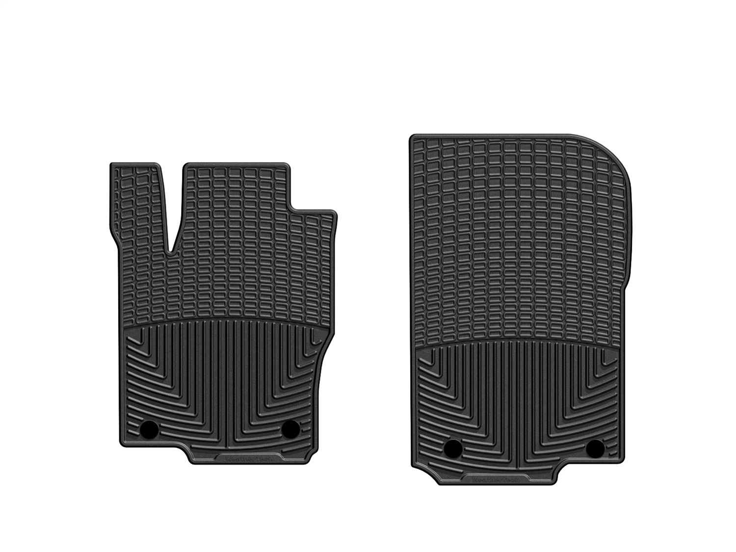 WeatherTech All Weather Floor Mats; Black; Front W257 thumbnail 1
